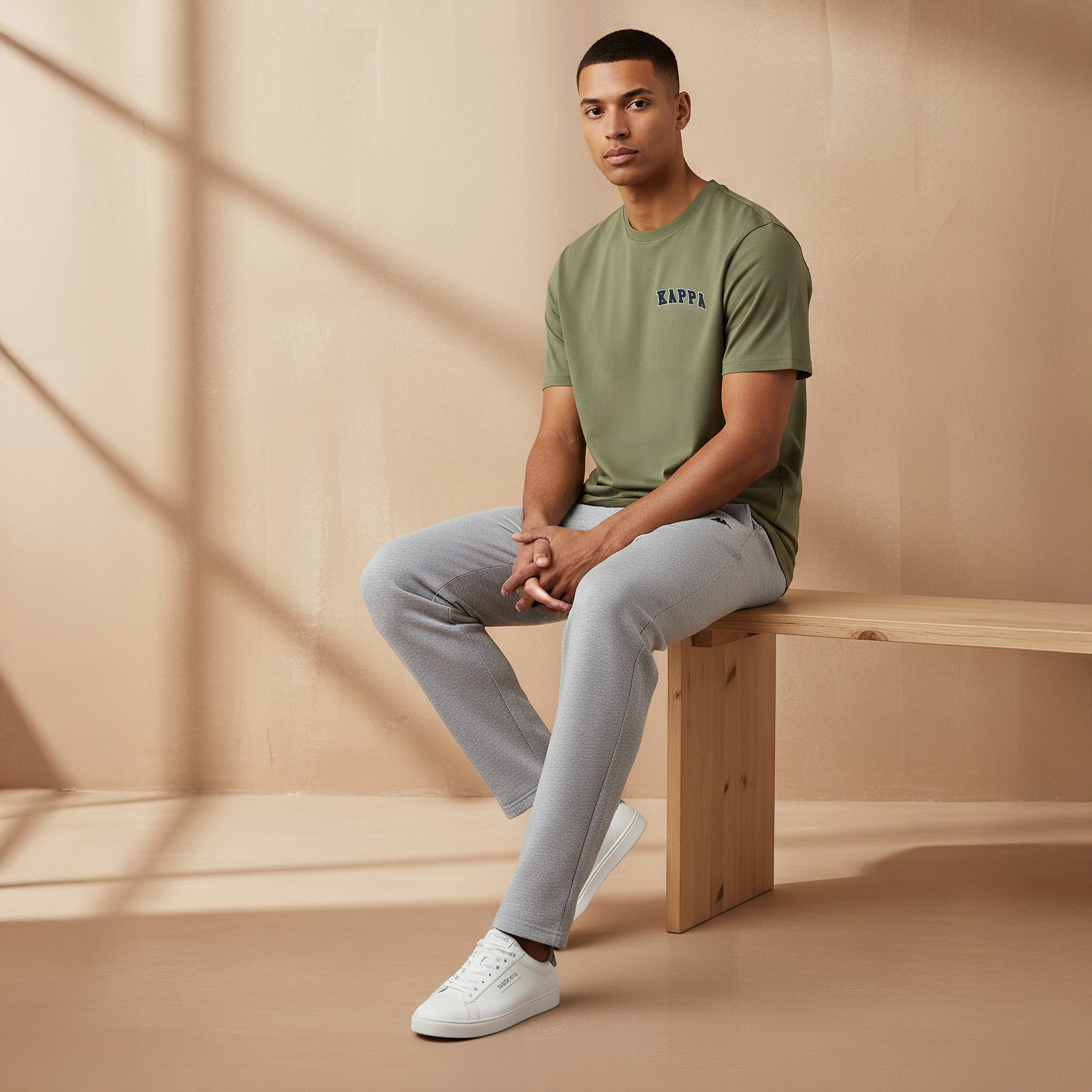 Kappa Men Logo Print T-shirt-men-clothing-sportswearandactivewear-tshirtsandpolos-image-5