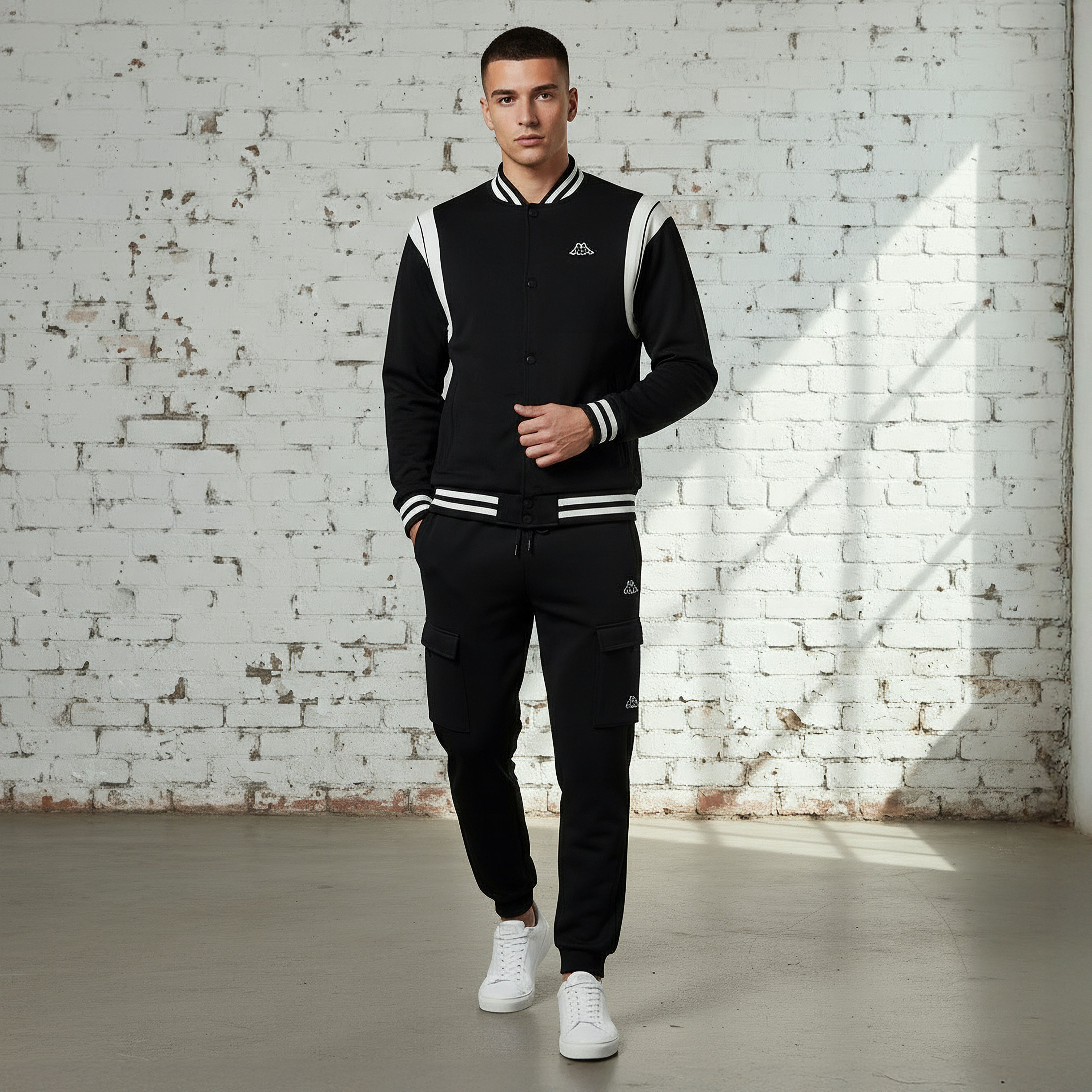 Kappa Men Colourblock Varsity Jacket-men-clothing-jacketsandblazers-jackets-image-2