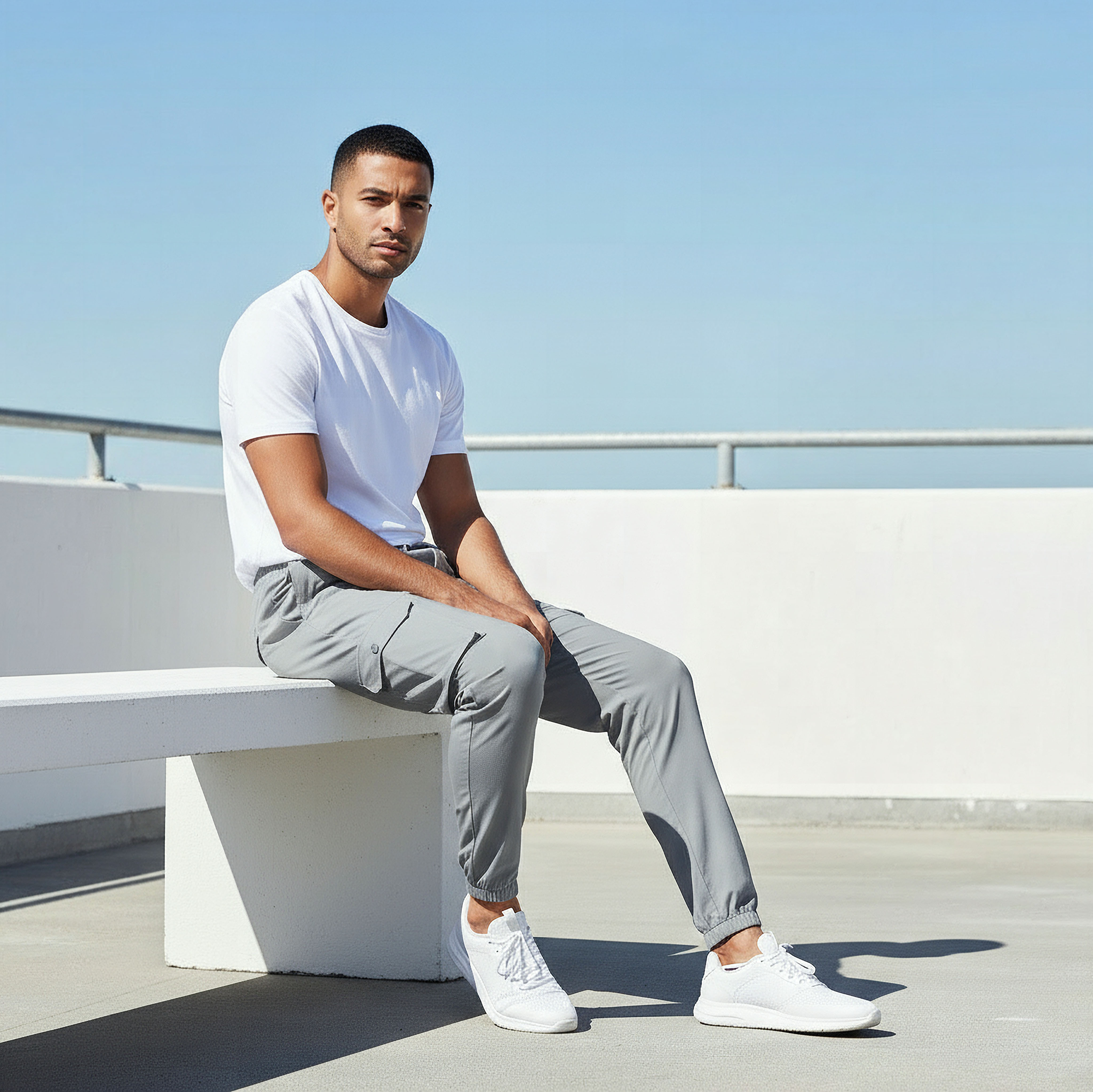 Love Pangolin Men Cargo Joggers with Pockets-men-clothing-sportswearandactivewear-tracksuits-image-5