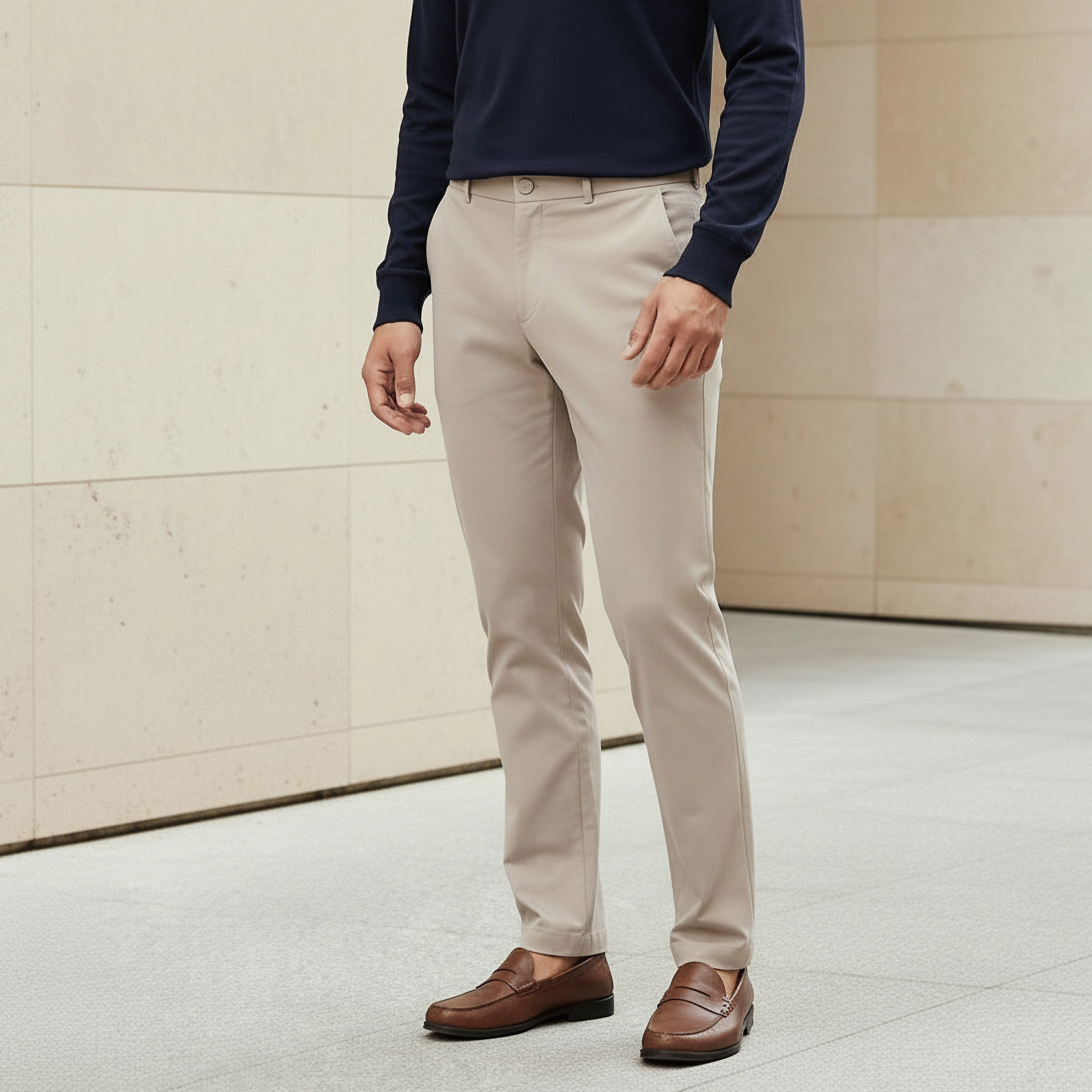 Love Pangolin Men Trousers with Pockets-men-clothing-bottoms-trousersandchinos-trousers-image-1