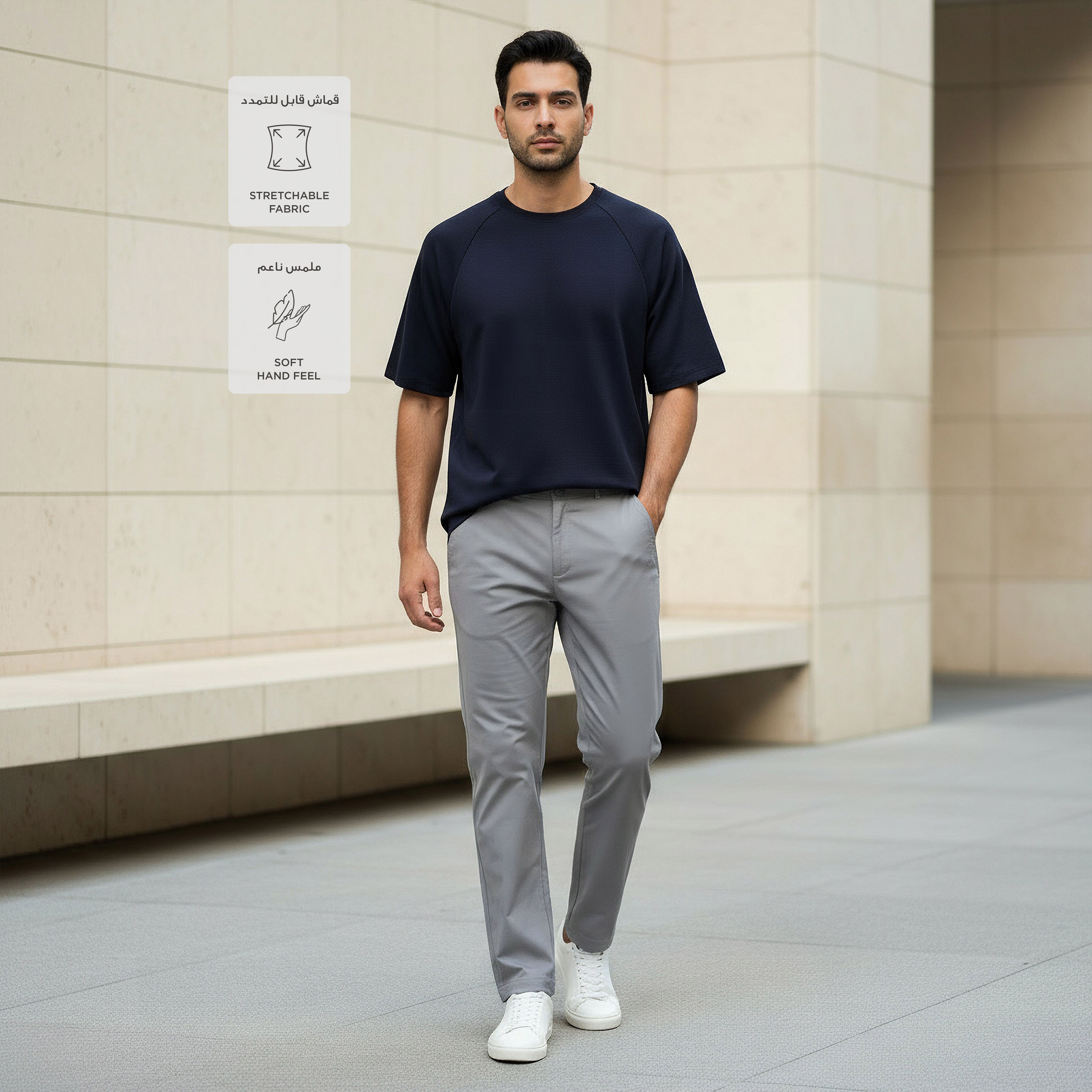 Love Pangolin Men Trousers with Pockets-men-clothing-bottoms-trousersandchinos-trousers-image-2