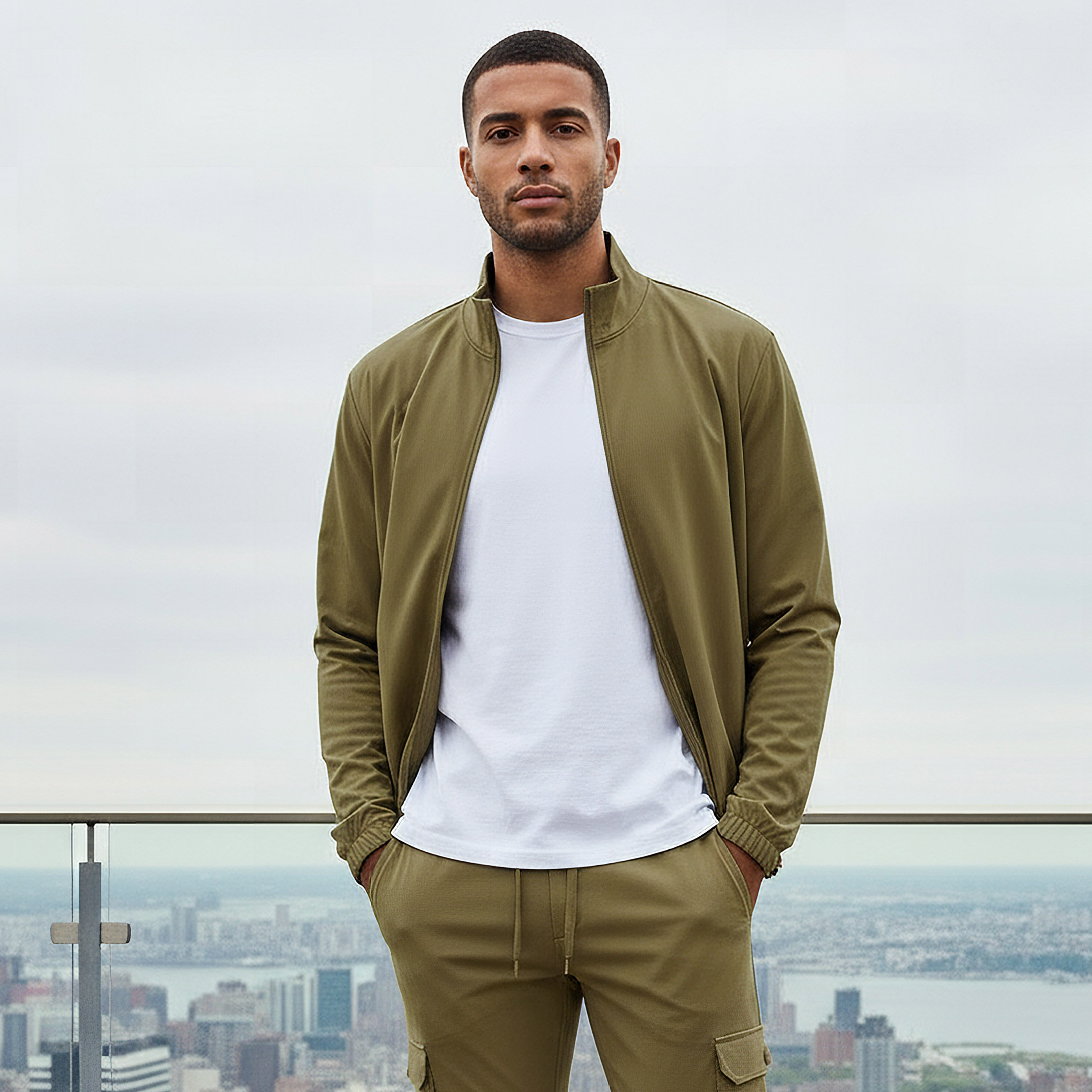 Love Pangolin Men Zip-Through Jacket-men-clothing-jacketsandblazers-jackets-image-1
