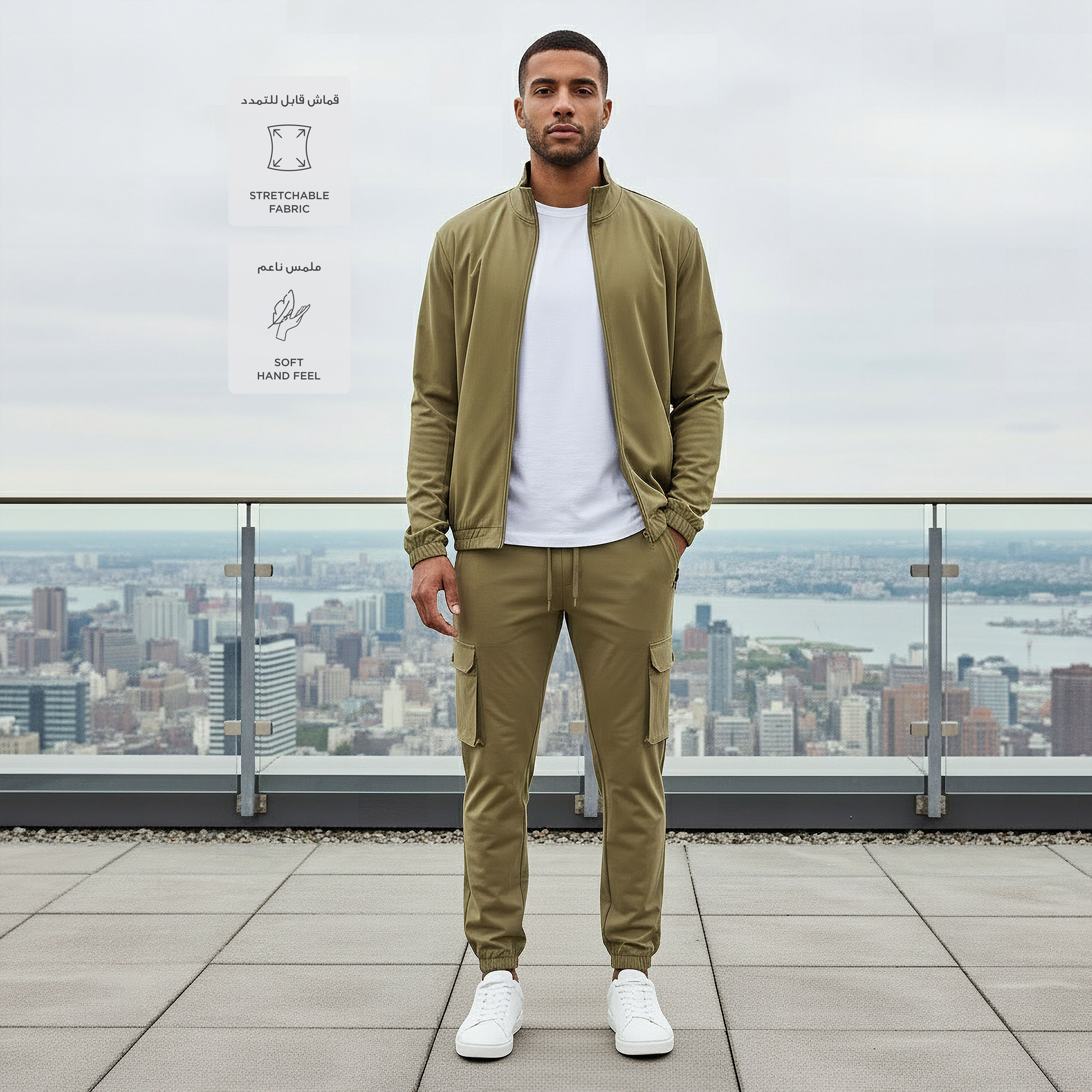 Love Pangolin Men Zip-Through Jacket-men-clothing-jacketsandblazers-jackets-image-2