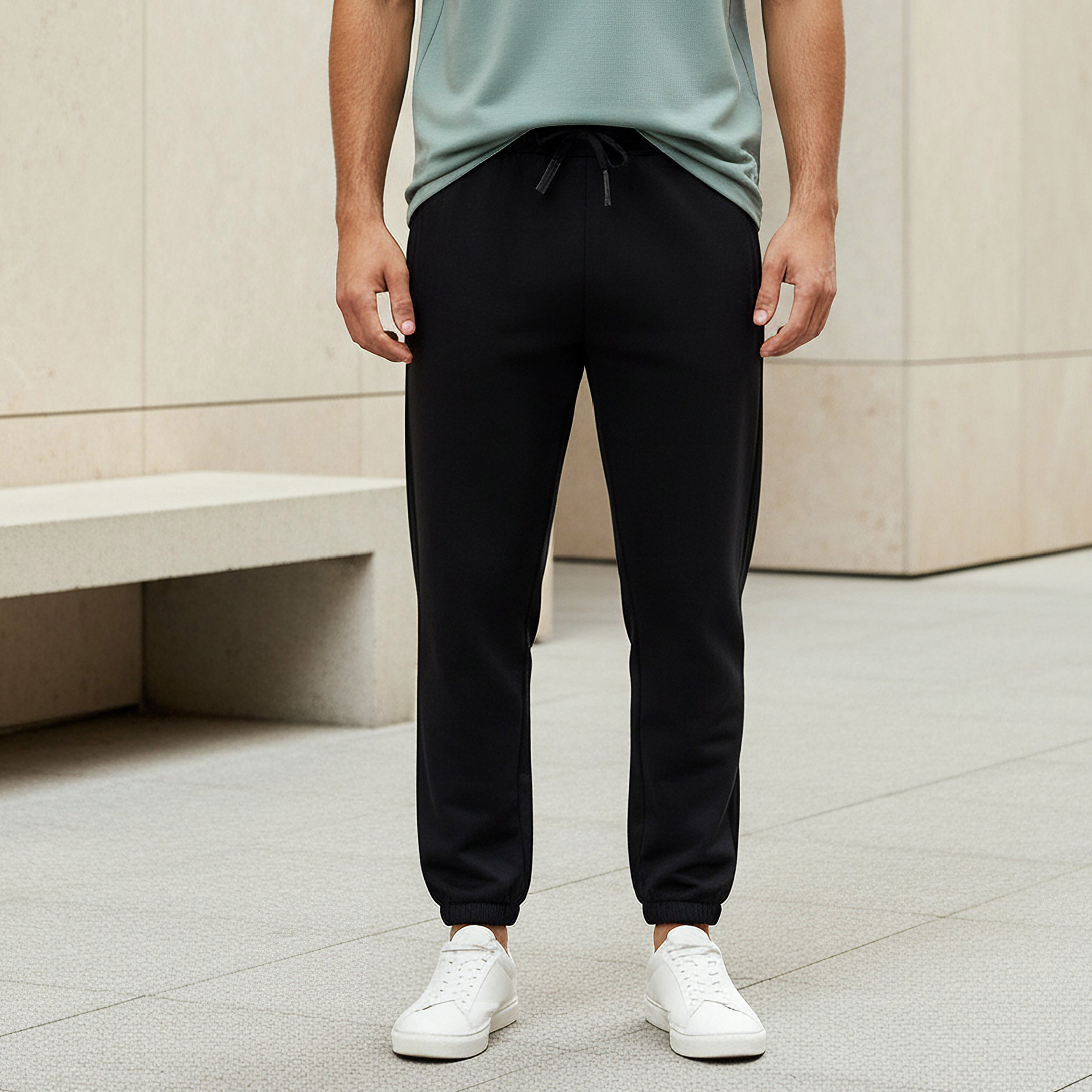 Love Pangolin Men Regular Fit Joggers with Pockets-men-clothing-sportswearandactivewear-bottoms-joggers-image-1