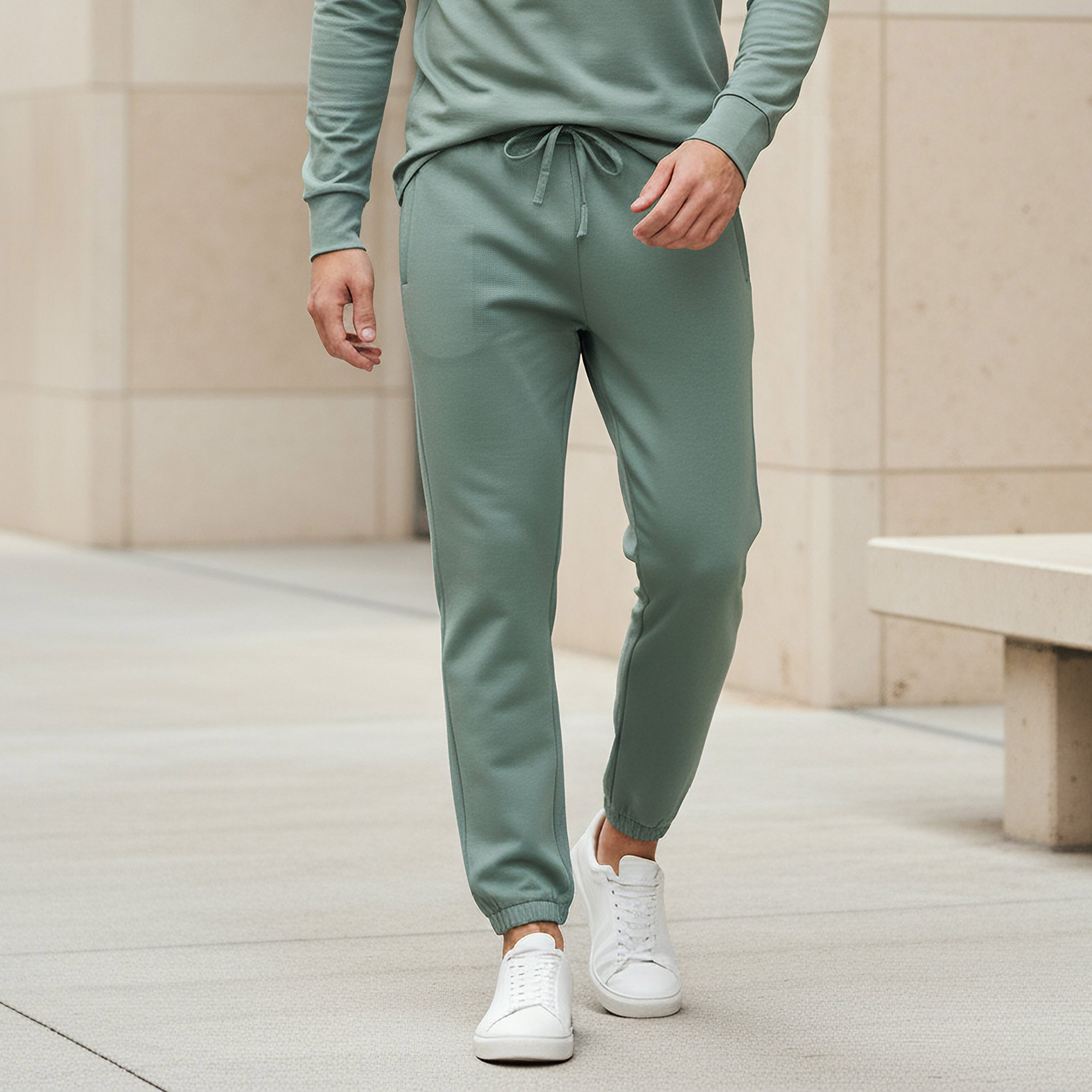 Love Pangolin Men Regular Fit Joggers with Pockets-men-clothing-sportswearandactivewear-bottoms-joggers-image-1