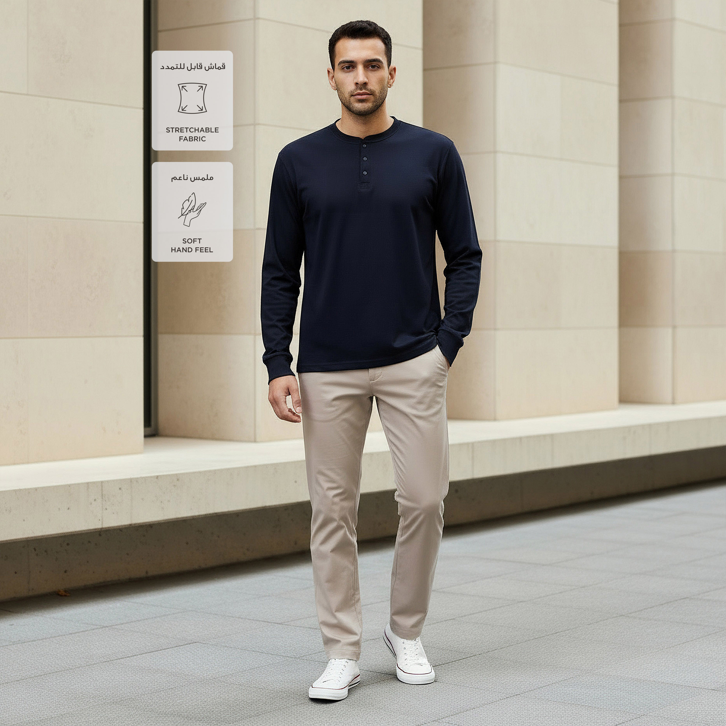 Love Pangolin Men Henley Neck T-shirt-men-clothing-sportswearandactivewear-tshirtsandpolos-image-2