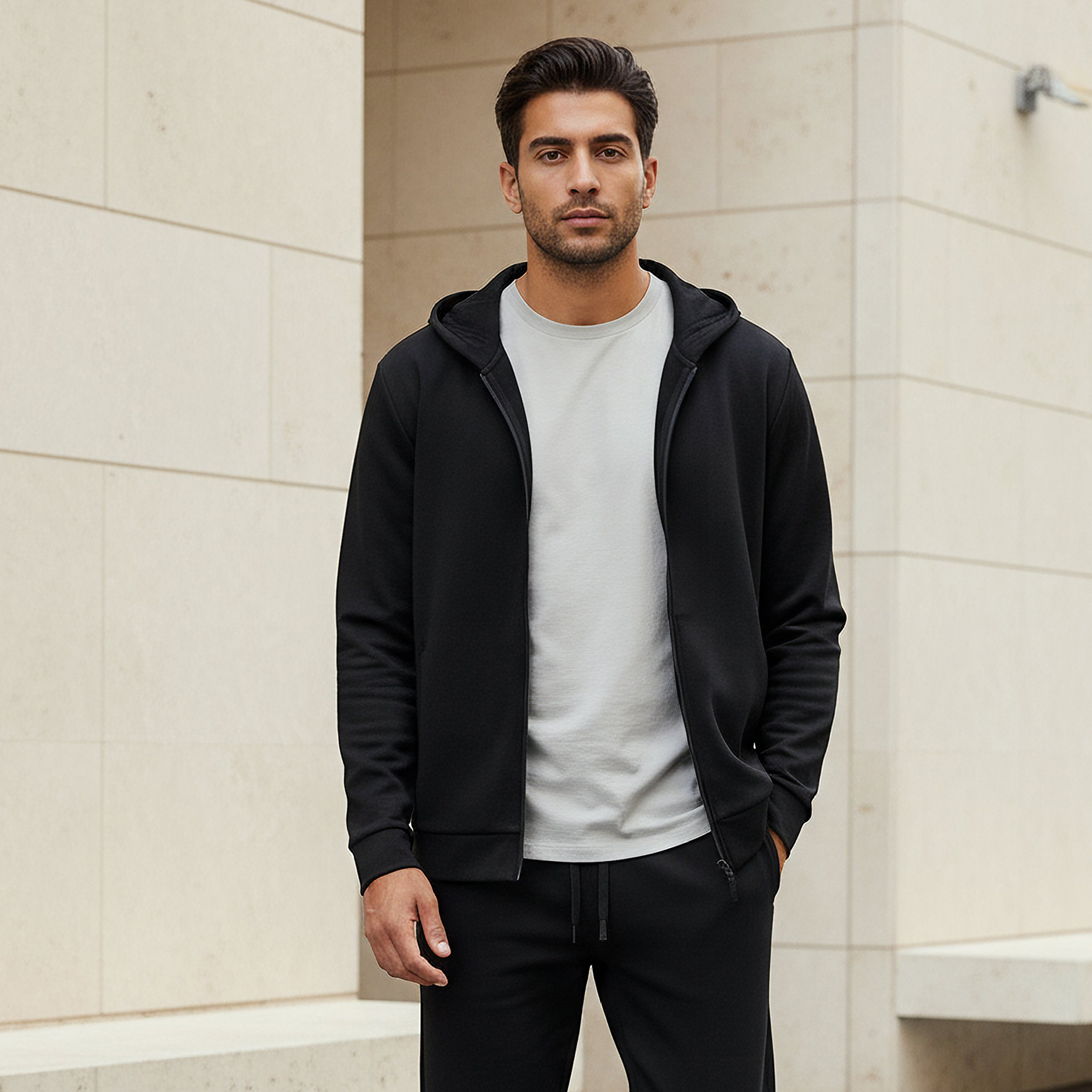 Love Pangolin Men Relaxed Fit Hoodie-men-winterwear-hoodiesandsweatshirts-image-1