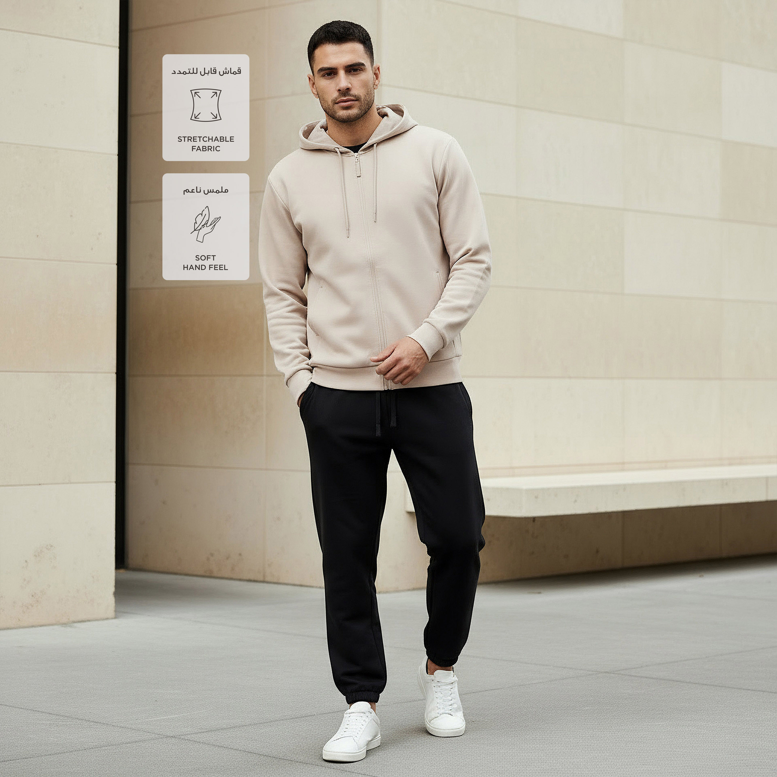 Love Pangolin Men Relaxed Fit Hoodie-men-winterwear-hoodiesandsweatshirts-image-2