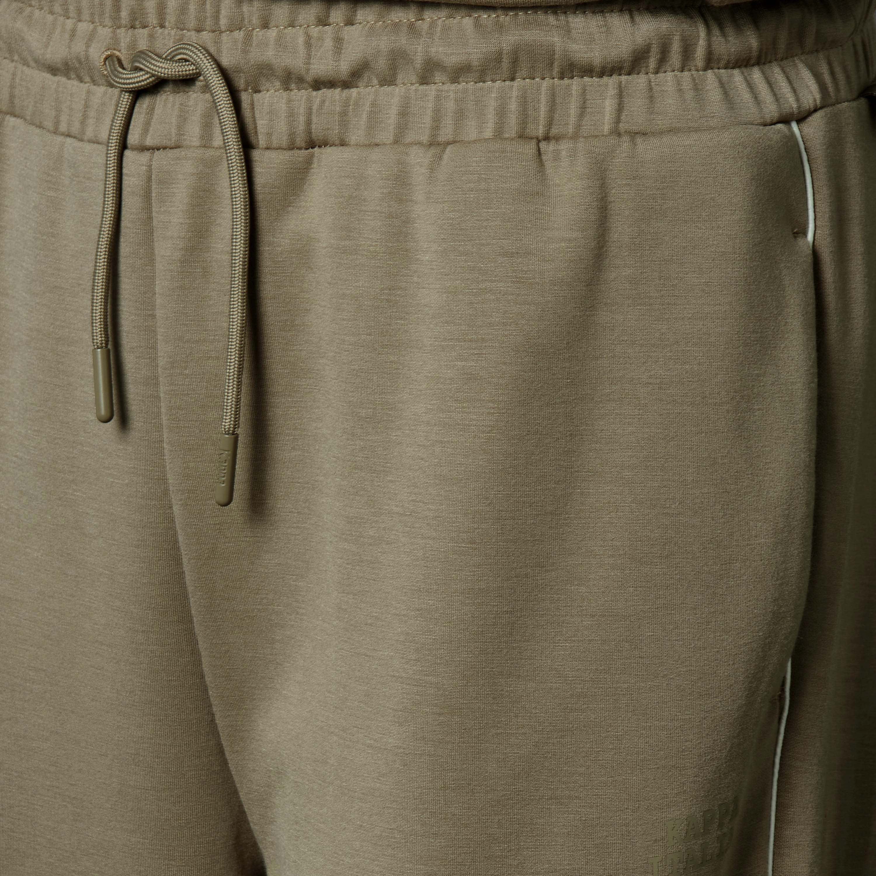 بنطلون رياضي مطاطي بقصة عادية للرجال من كابا-men-clothing-sportswearandactivewear-bottoms-joggers-image-3