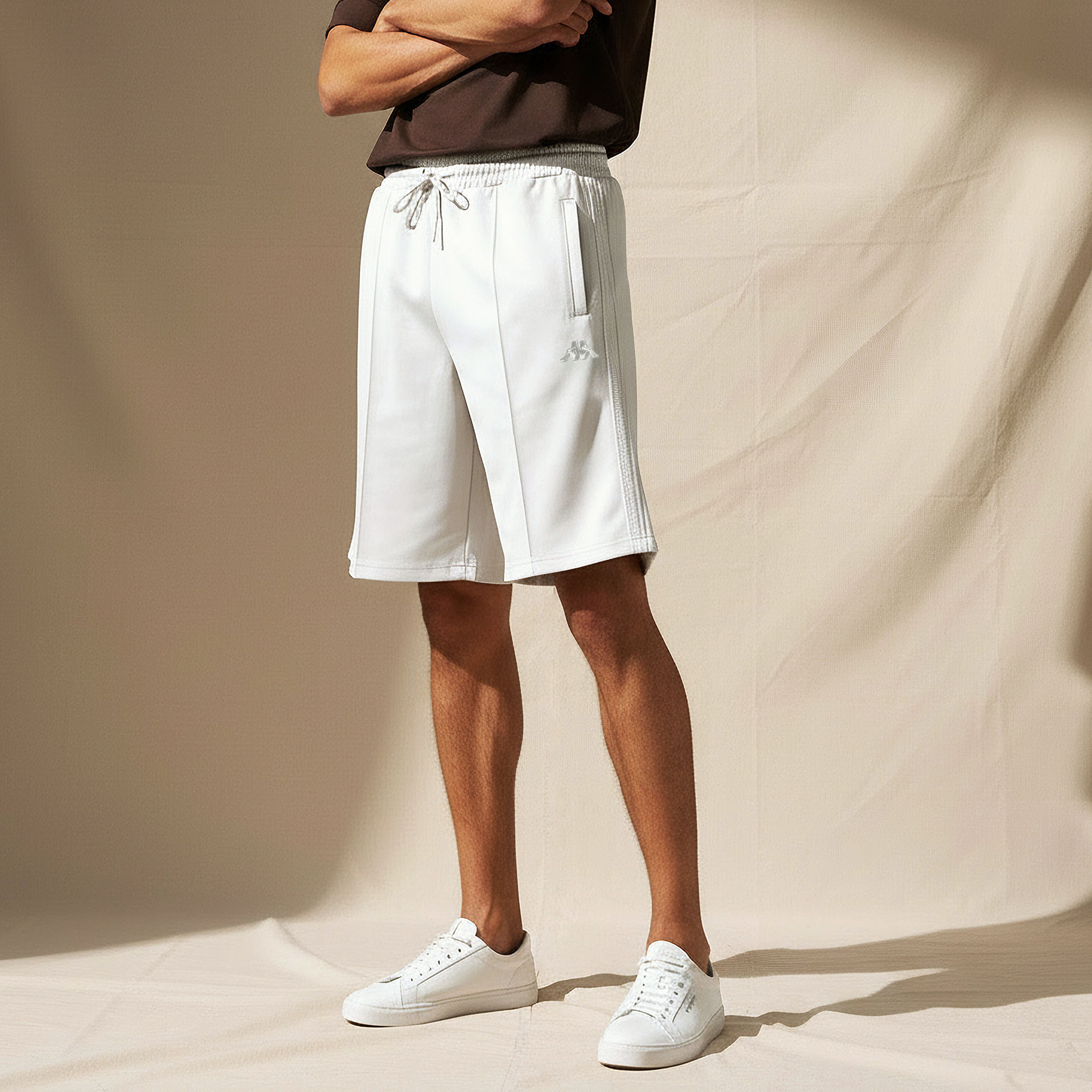 Kappa Men Drawstring Waist Shorts-men-clothing-bottoms-shorts-image-1