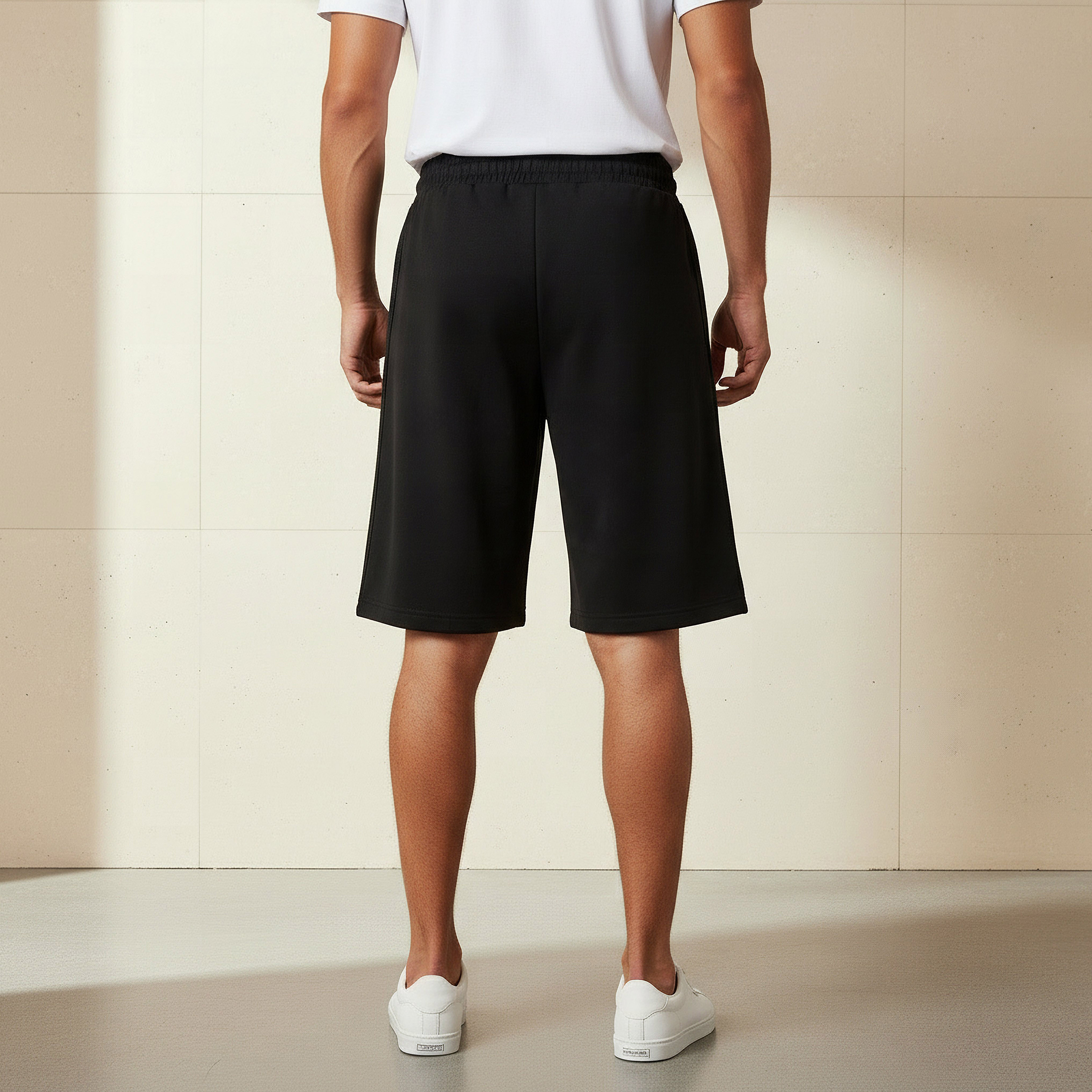 Kappa Men Drawstring Waist Shorts-men-clothing-bottoms-shorts-image-3