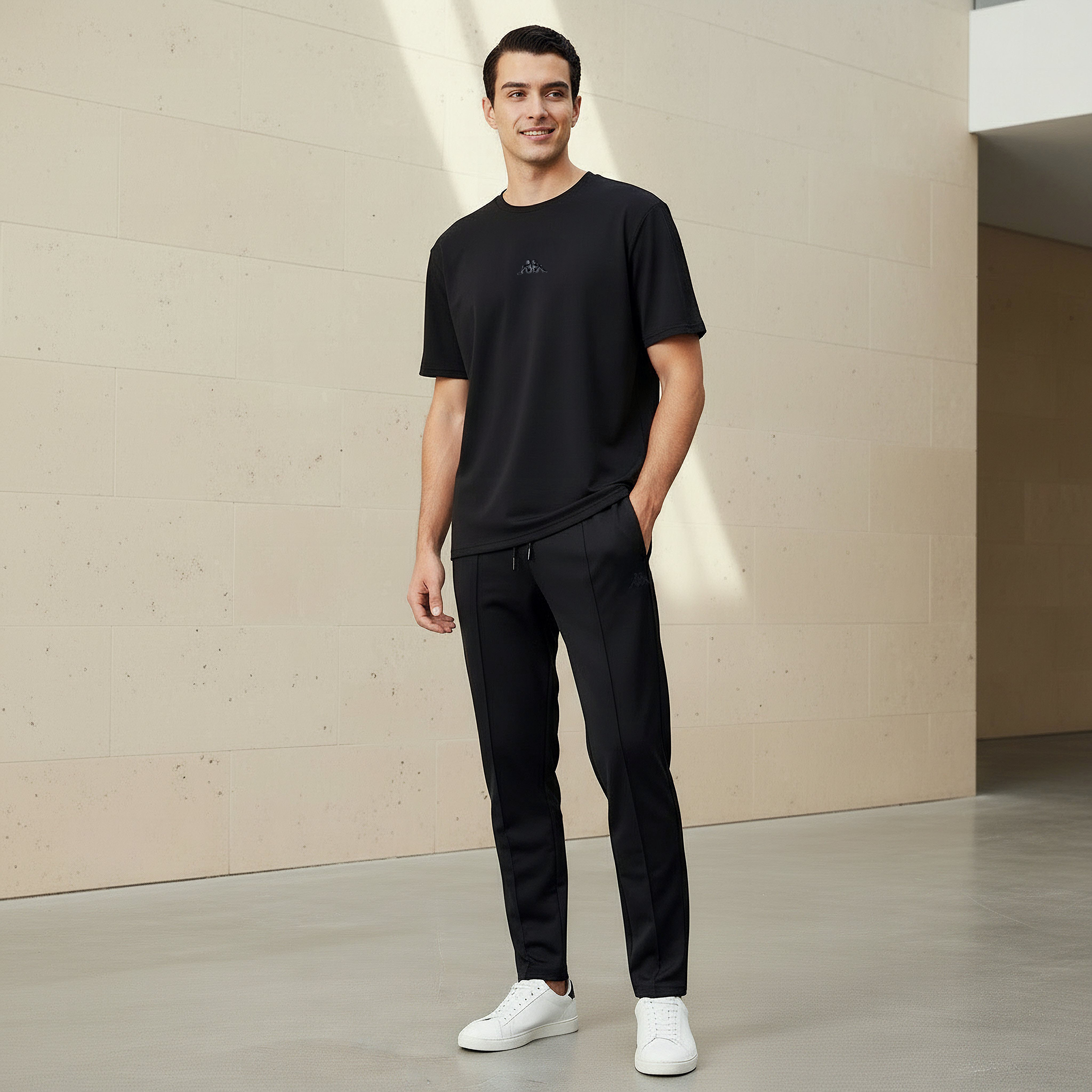 Kappa Men 2-Way Stretch Pique T-shirt-men-clothing-sportswearandactivewear-tshirtsandpolos-image-3