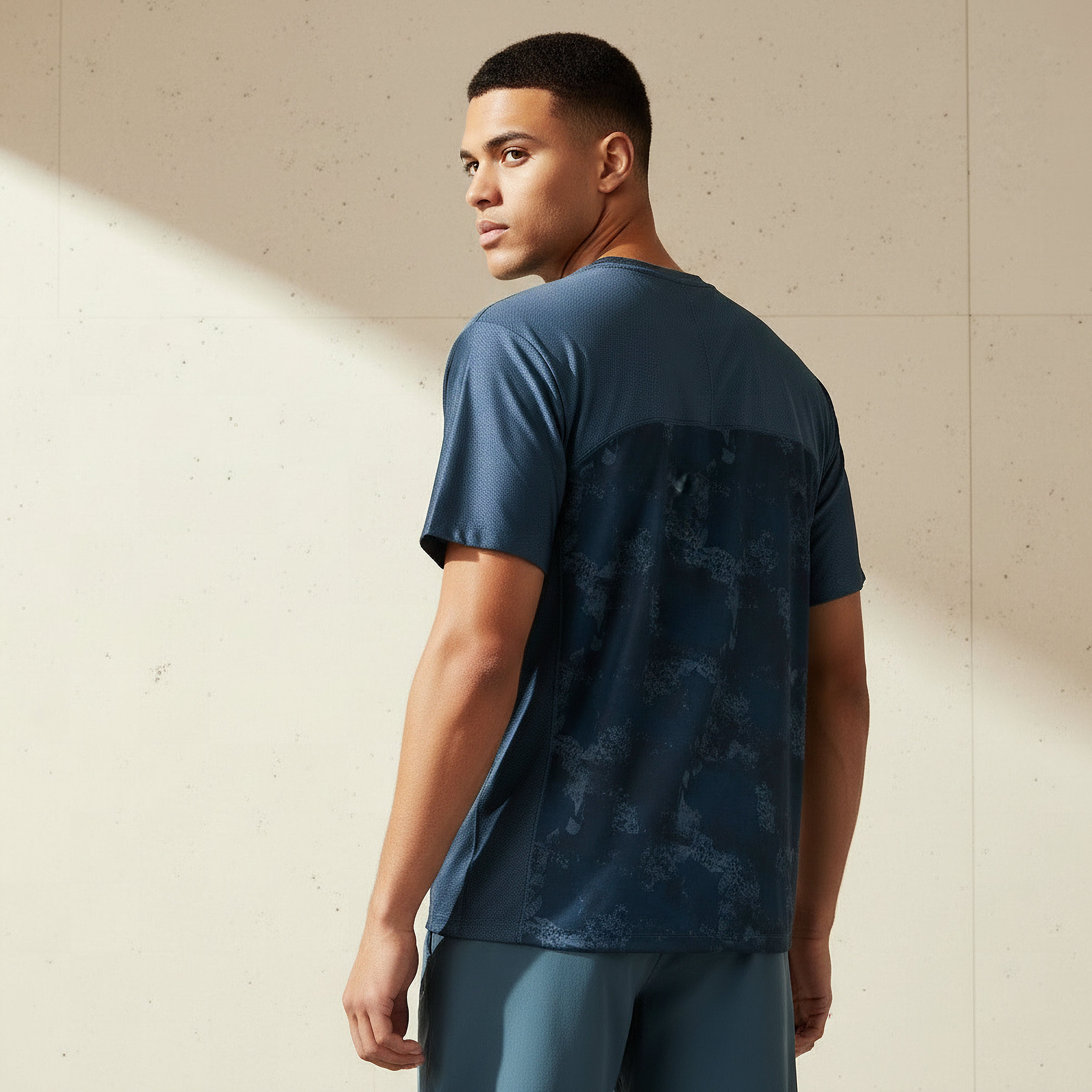 Kappa Men Logo Print T-shirt-men-clothing-sportswearandactivewear-tshirtsandpolos-image-3