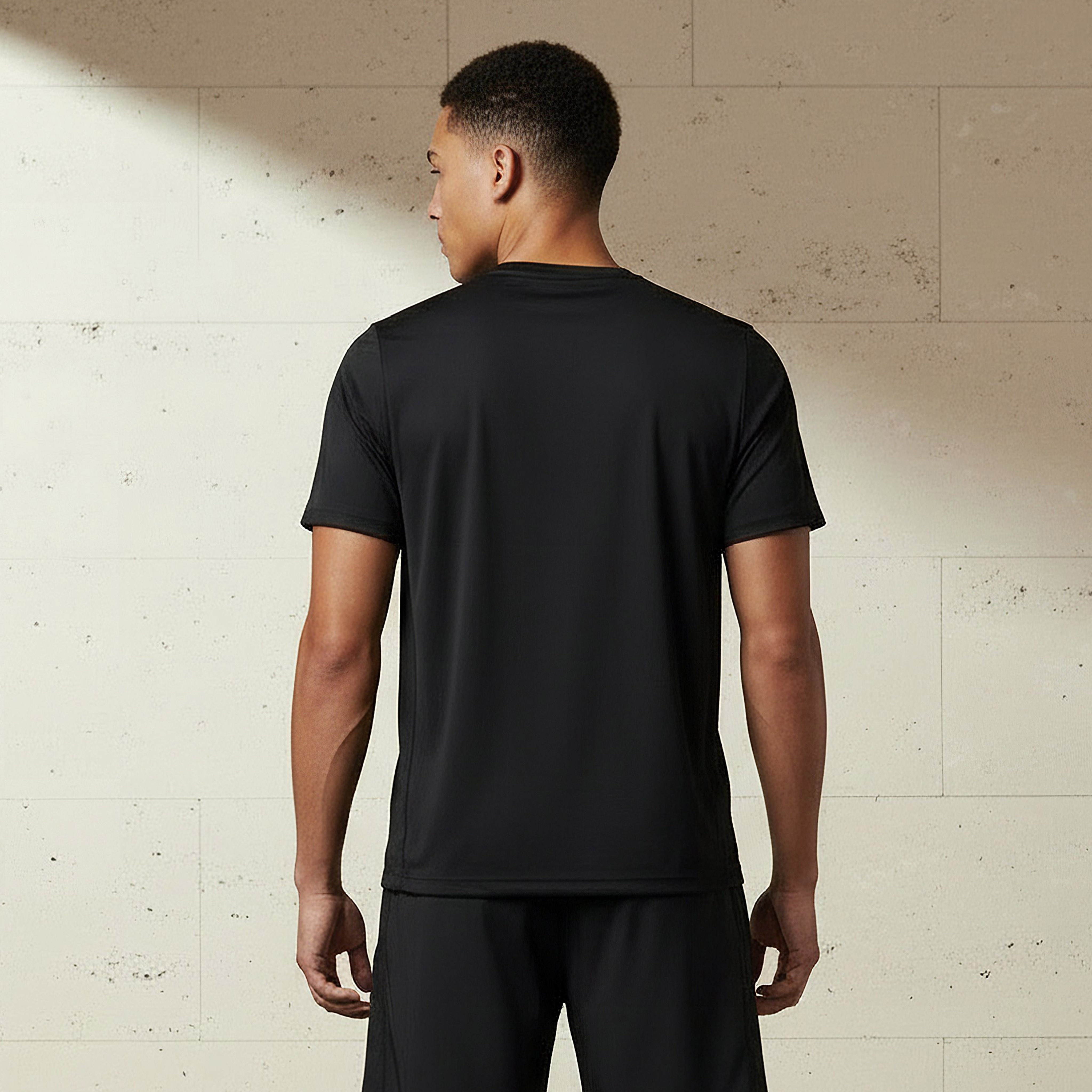 Kappa Men Logo Print Performance T-shirt-men-clothing-sportswearandactivewear-tshirtsandpolos-image-3