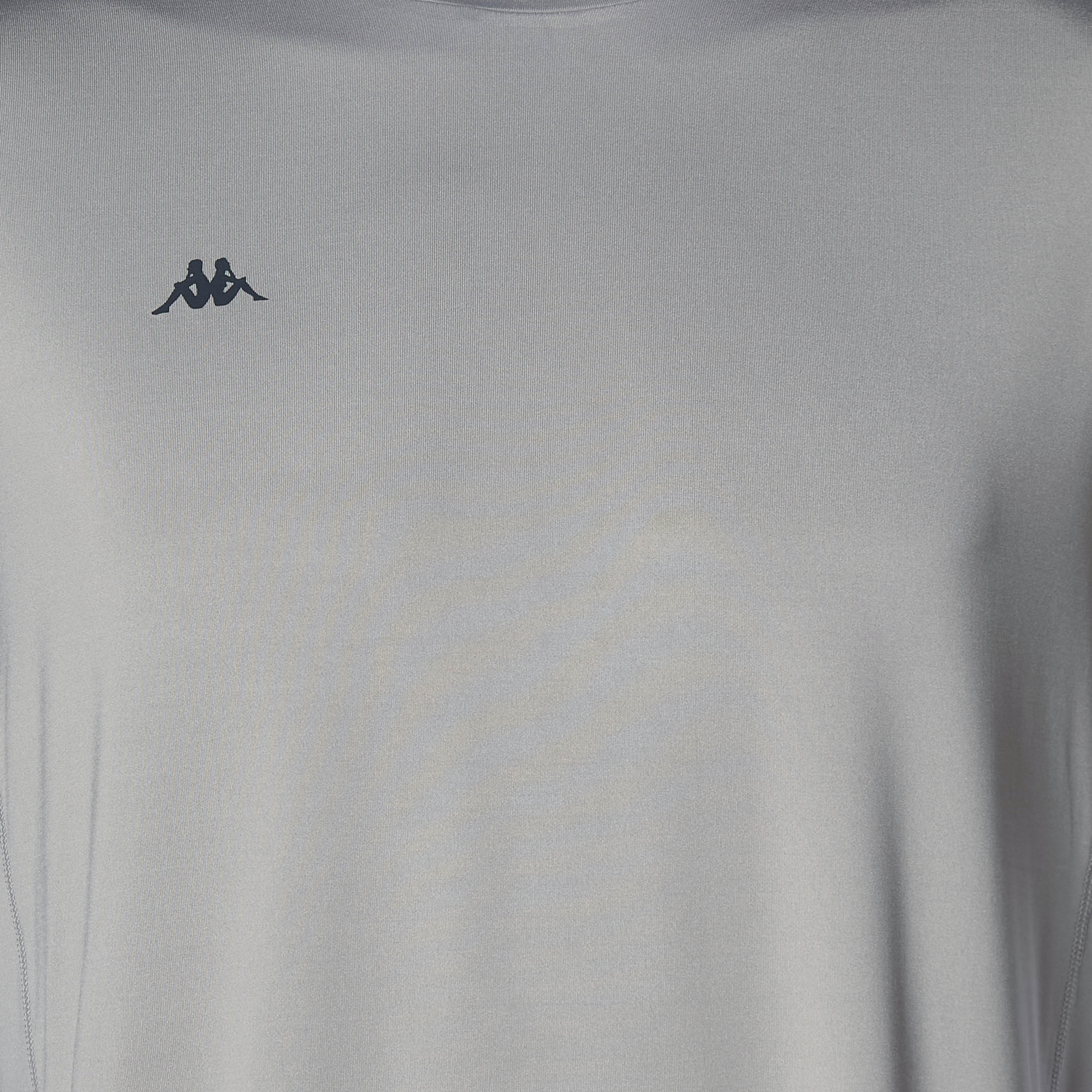 Kappa Men Logo Print Performance T-shirt-men-clothing-sportswearandactivewear-tshirtsandpolos-image-4