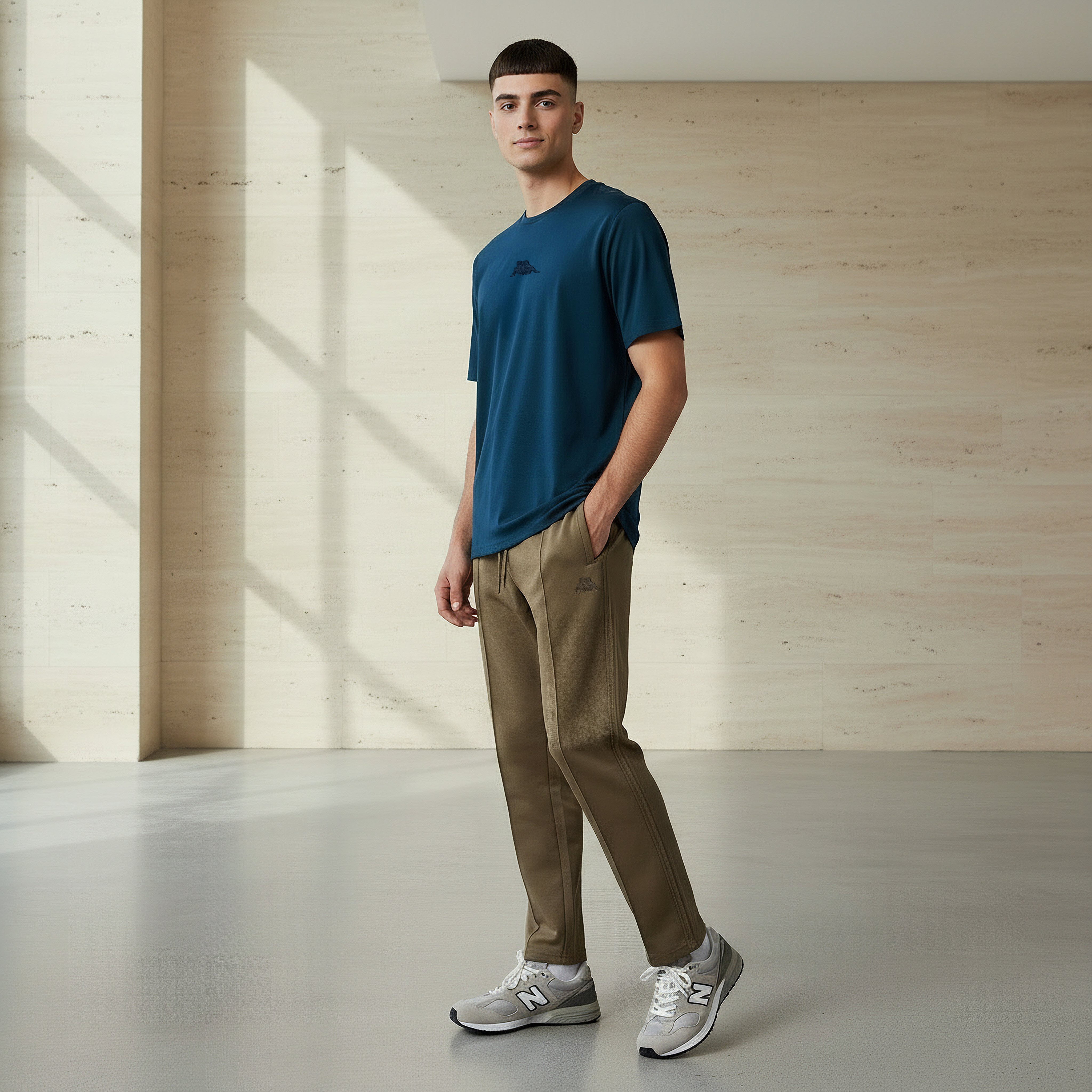Kappa Men 2-Way Stretch T-shirt-men-clothing-sportswearandactivewear-tshirtsandpolos-image-2