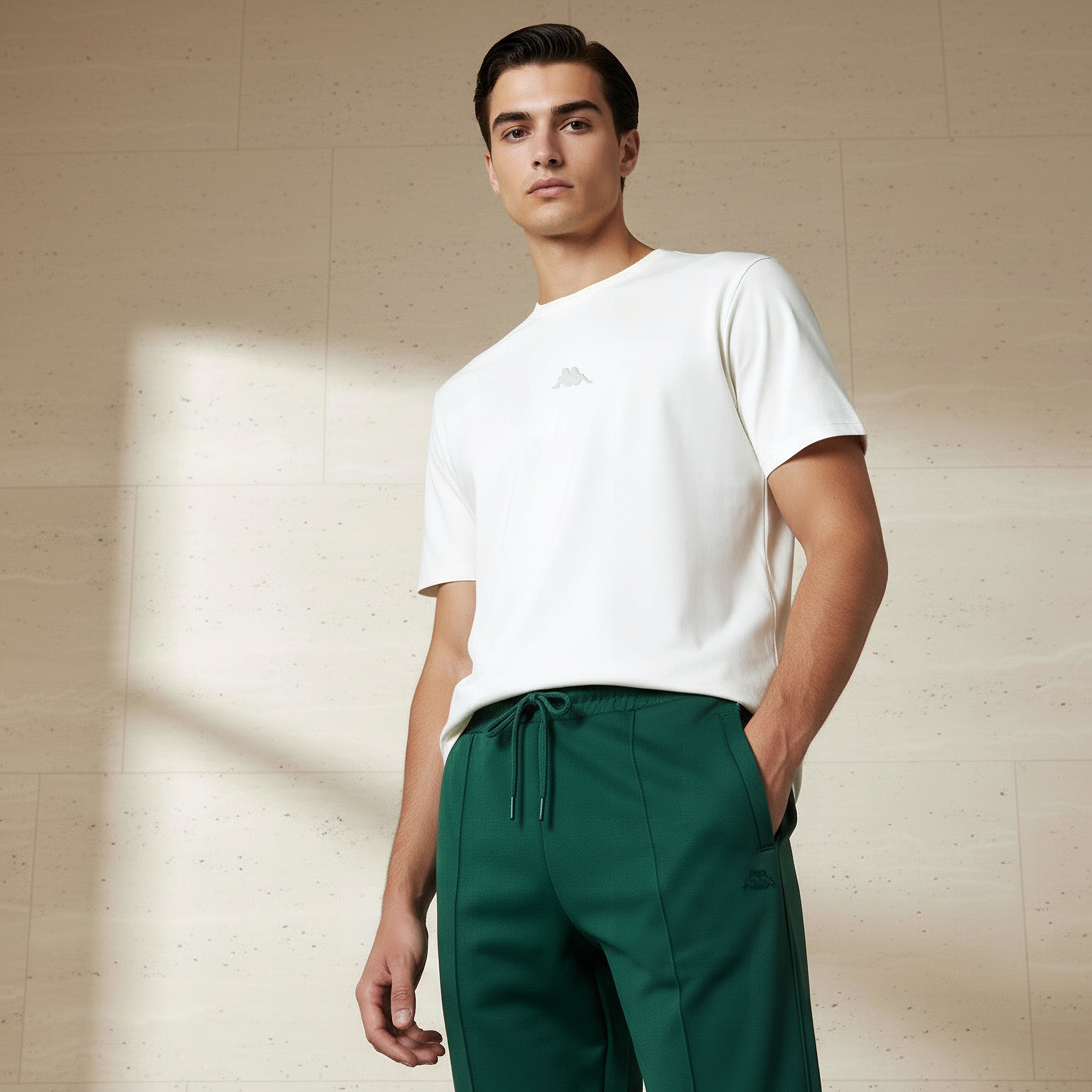 Kappa Men 2-Way Stretch T-shirt-men-clothing-sportswearandactivewear-tshirtsandpolos-image-1