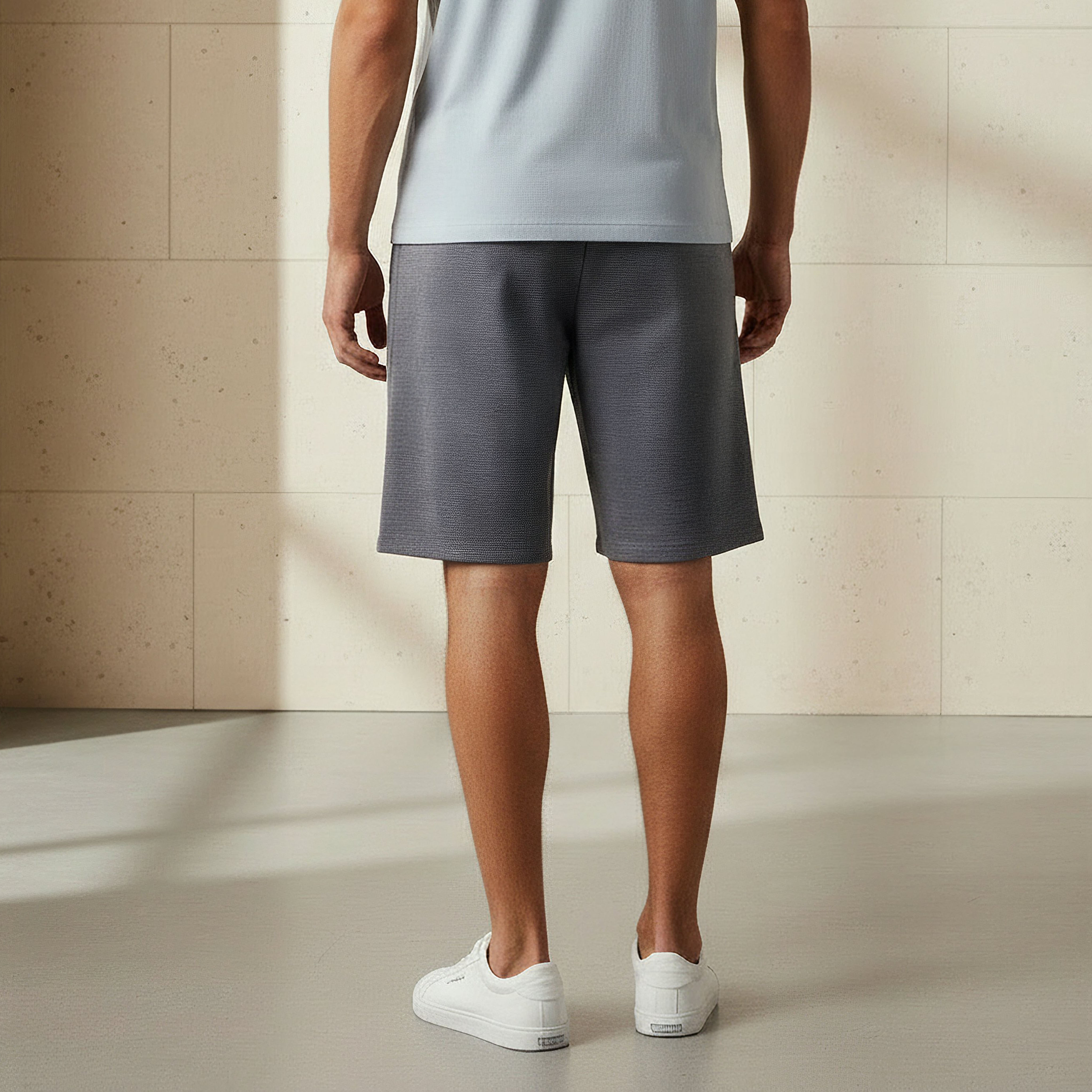 Kappa Men Drawstring Waist Shorts-men-clothing-bottoms-shorts-image-3