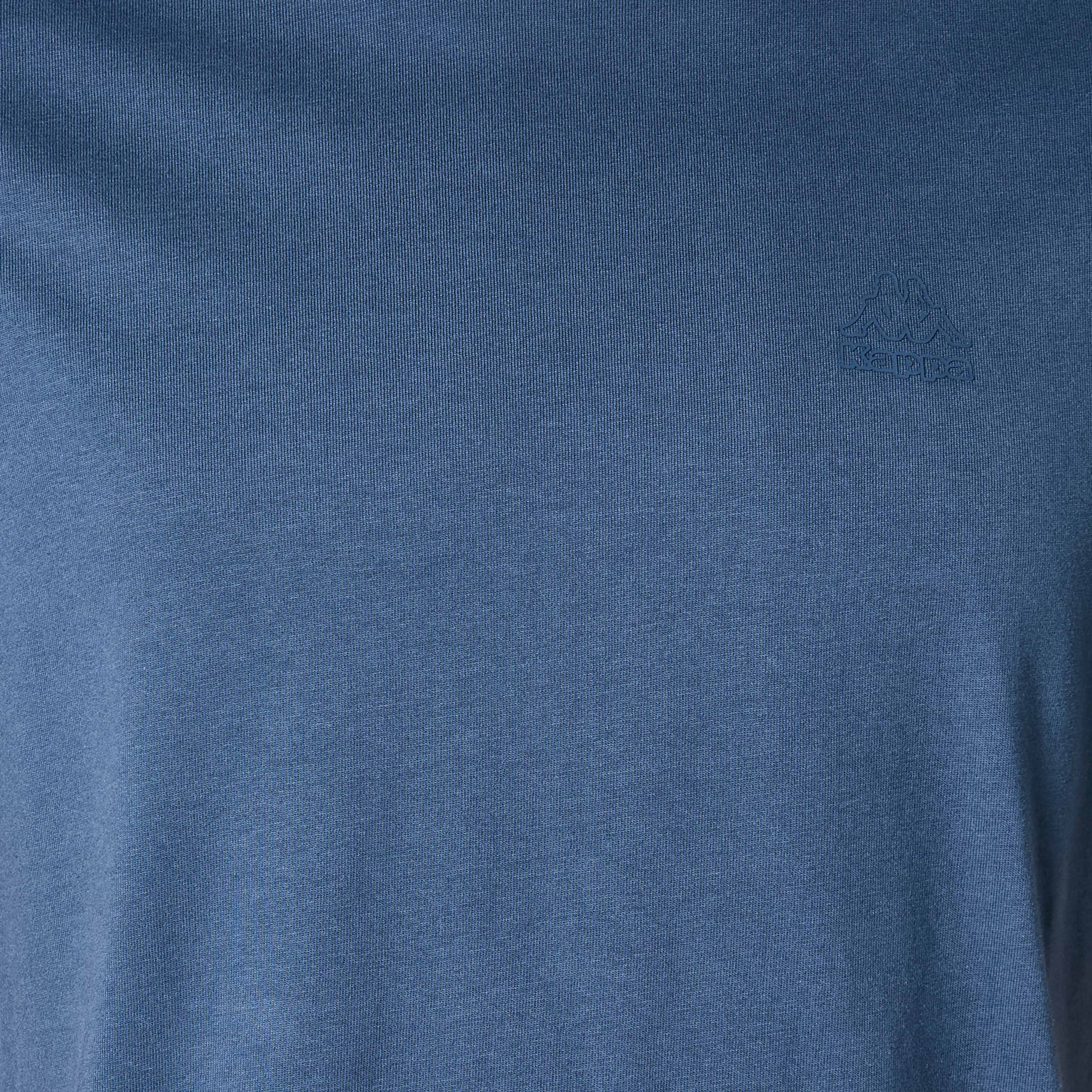 Kappa Men Logo Print T-shirt-men-clothing-sportswearandactivewear-tshirtsandpolos-image-4