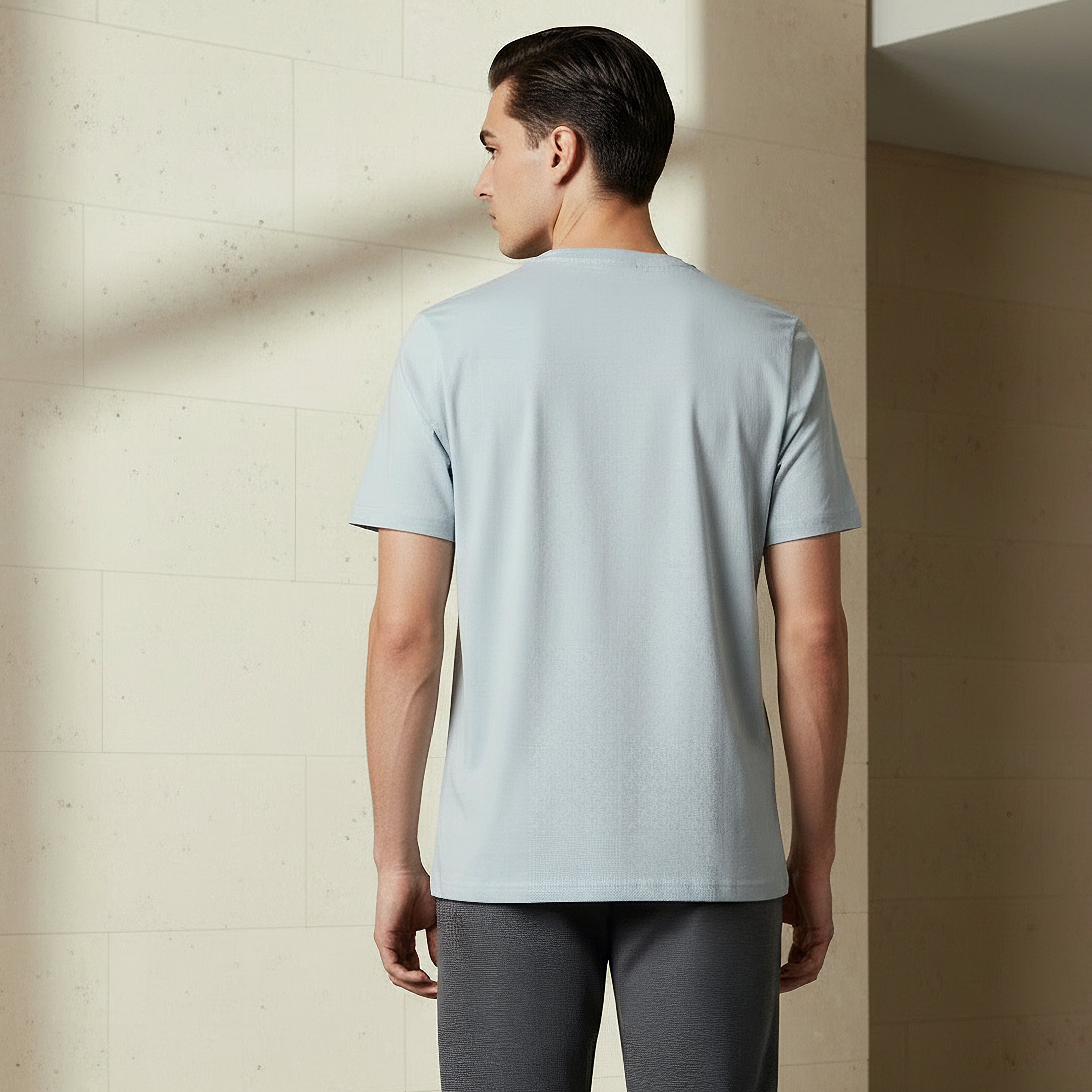 Kappa Men Logo Print T-shirt-men-clothing-sportswearandactivewear-tshirtsandpolos-image-3