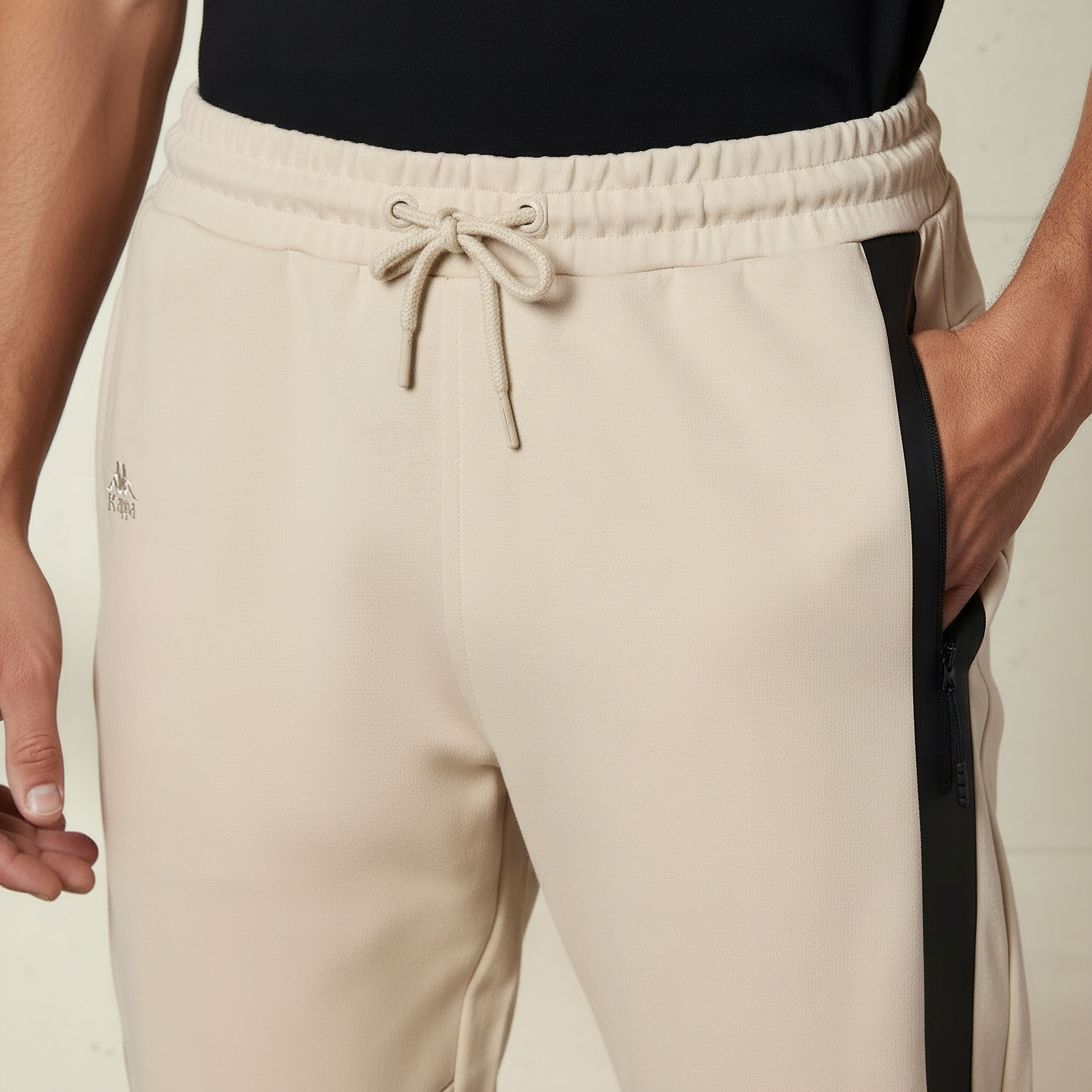 Kappa Men Jogger with Heat Sealed Zip Pockets-men-clothing-sportswearandactivewear-bottoms-joggers-image-2