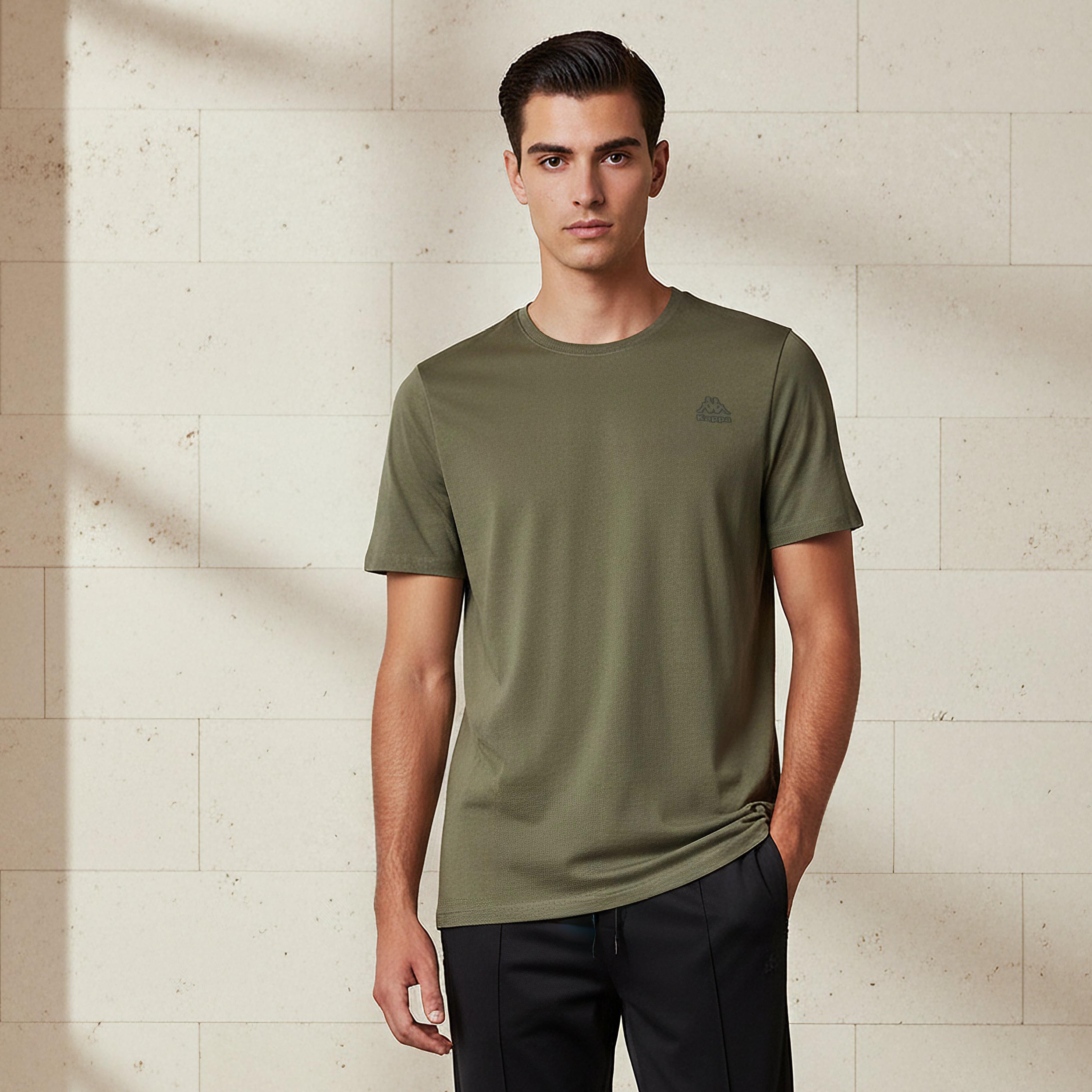 Kappa Men Crew Neck T-shirt-men-clothing-sportswearandactivewear-tshirtsandpolos-image-1