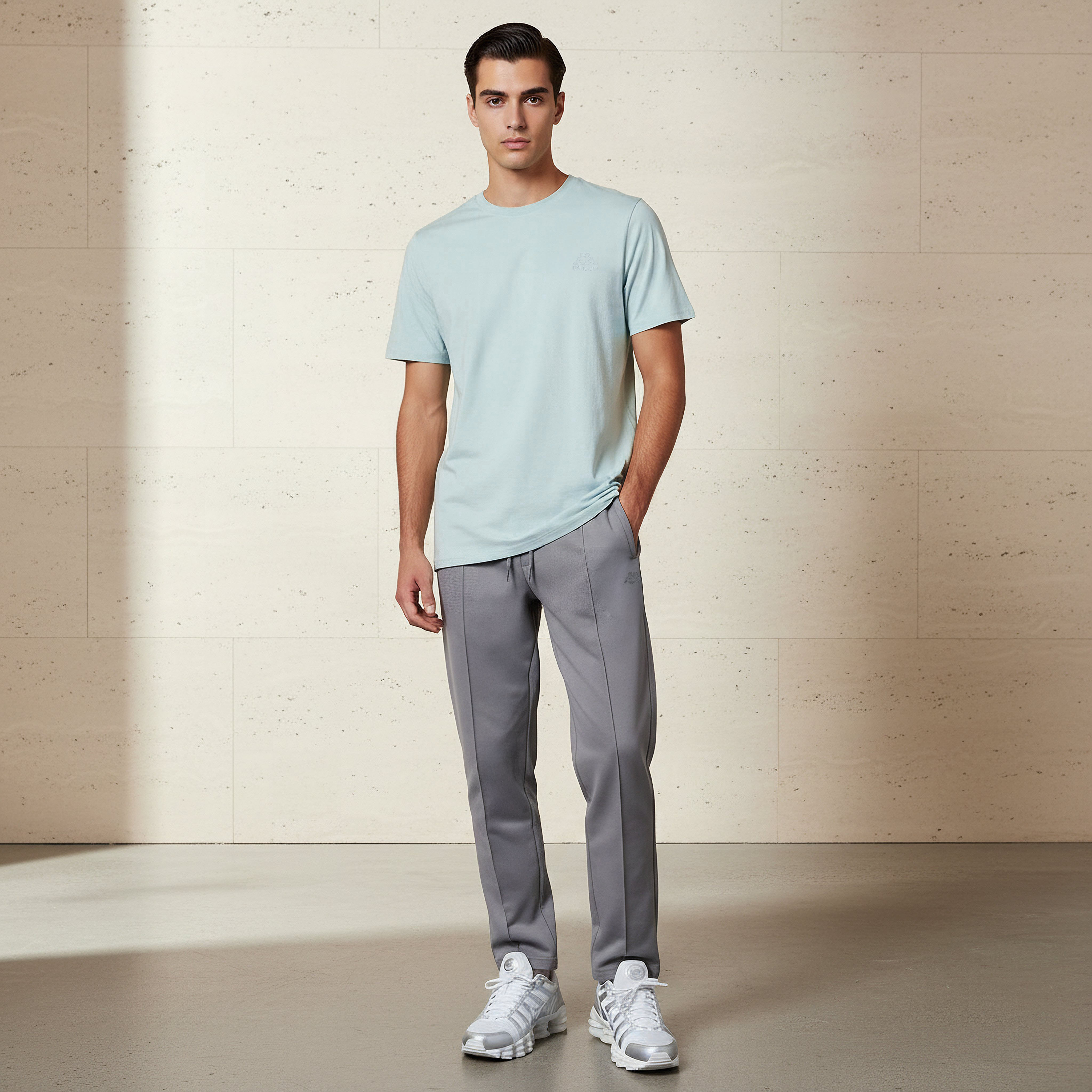 Kappa Men Crew Neck T-shirt-men-clothing-sportswearandactivewear-tshirtsandpolos-image-2
