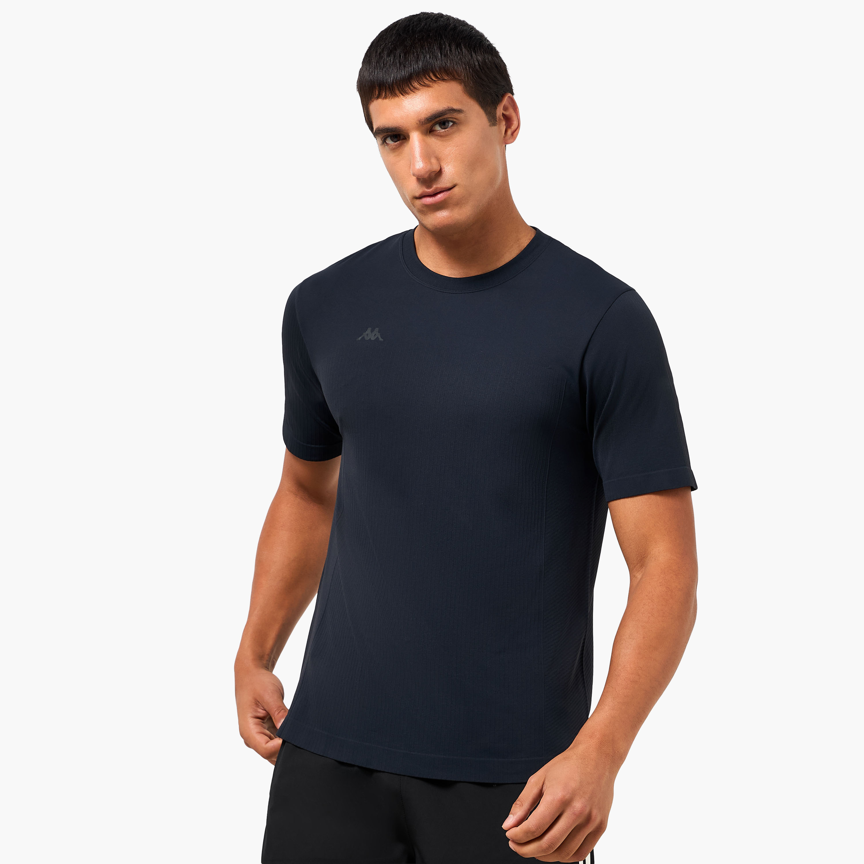 Kappa Men Seamless Soft Touch Ribbed T-shirt-men-clothing-sportswearandactivewear-tshirtsandpolos-image-1