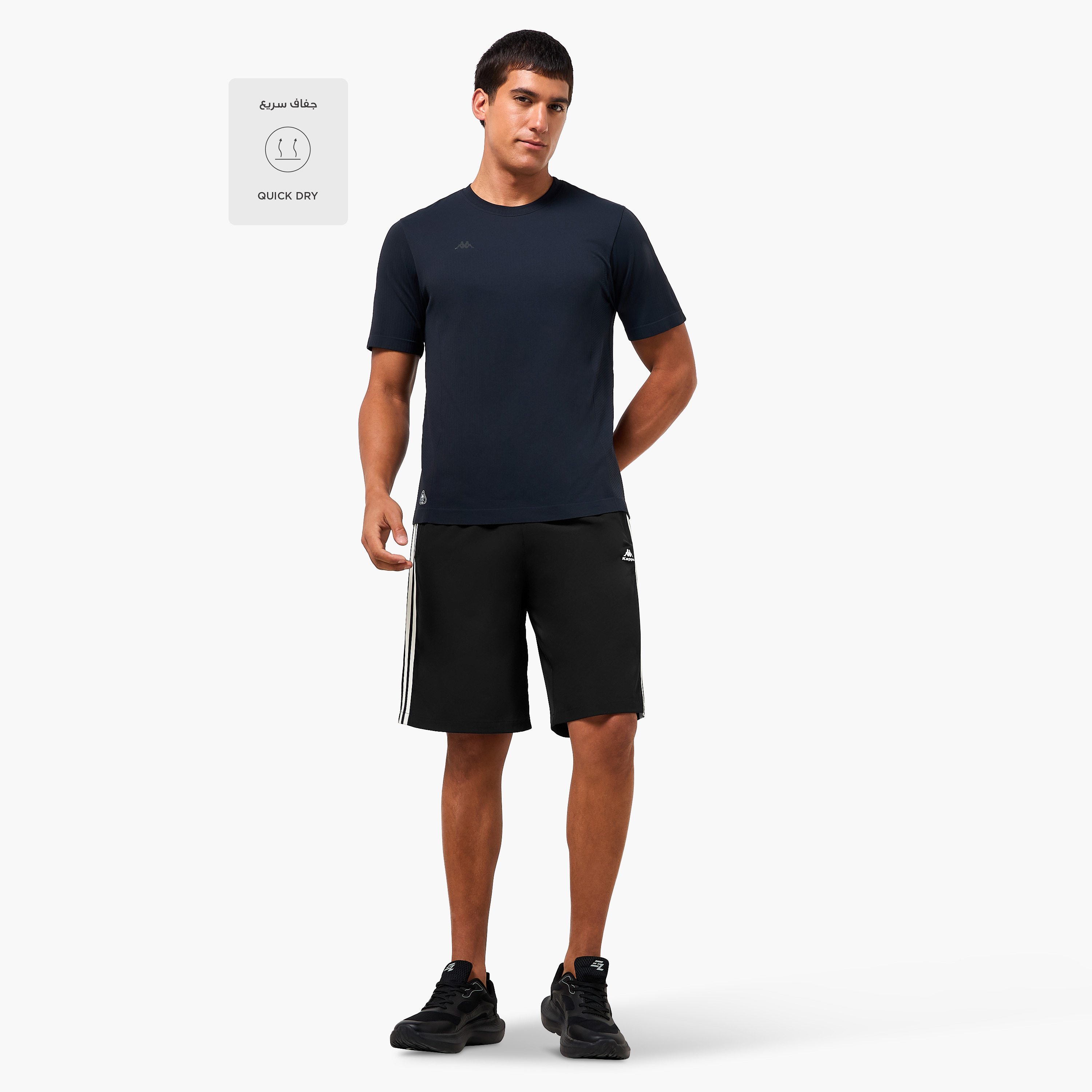 Kappa Men Seamless Soft Touch Ribbed T-shirt-men-clothing-sportswearandactivewear-tshirtsandpolos-image-3