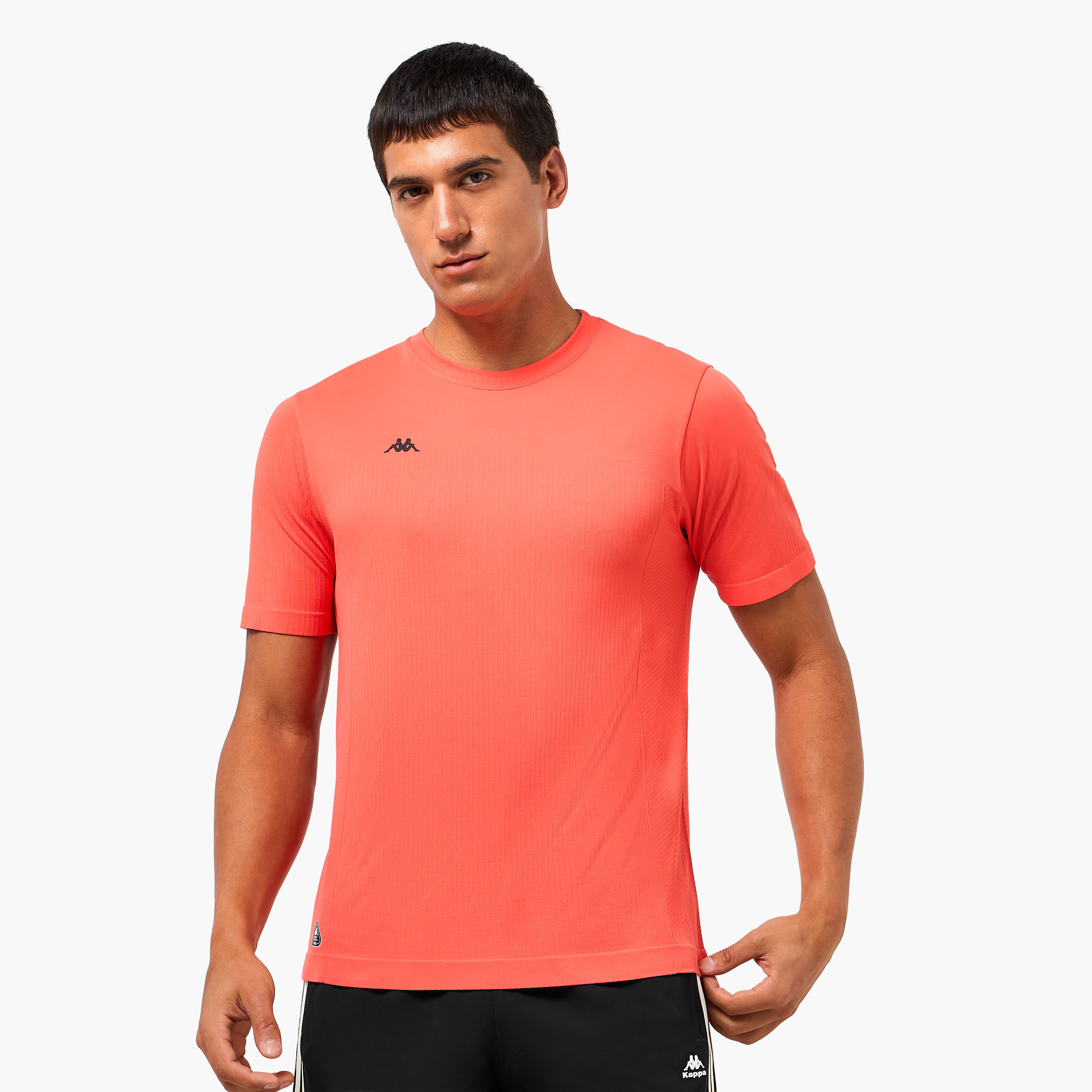 Kappa Men Seamless Soft Touch Ribbed T-shirt-men-clothing-sportswearandactivewear-tshirtsandpolos-image-1