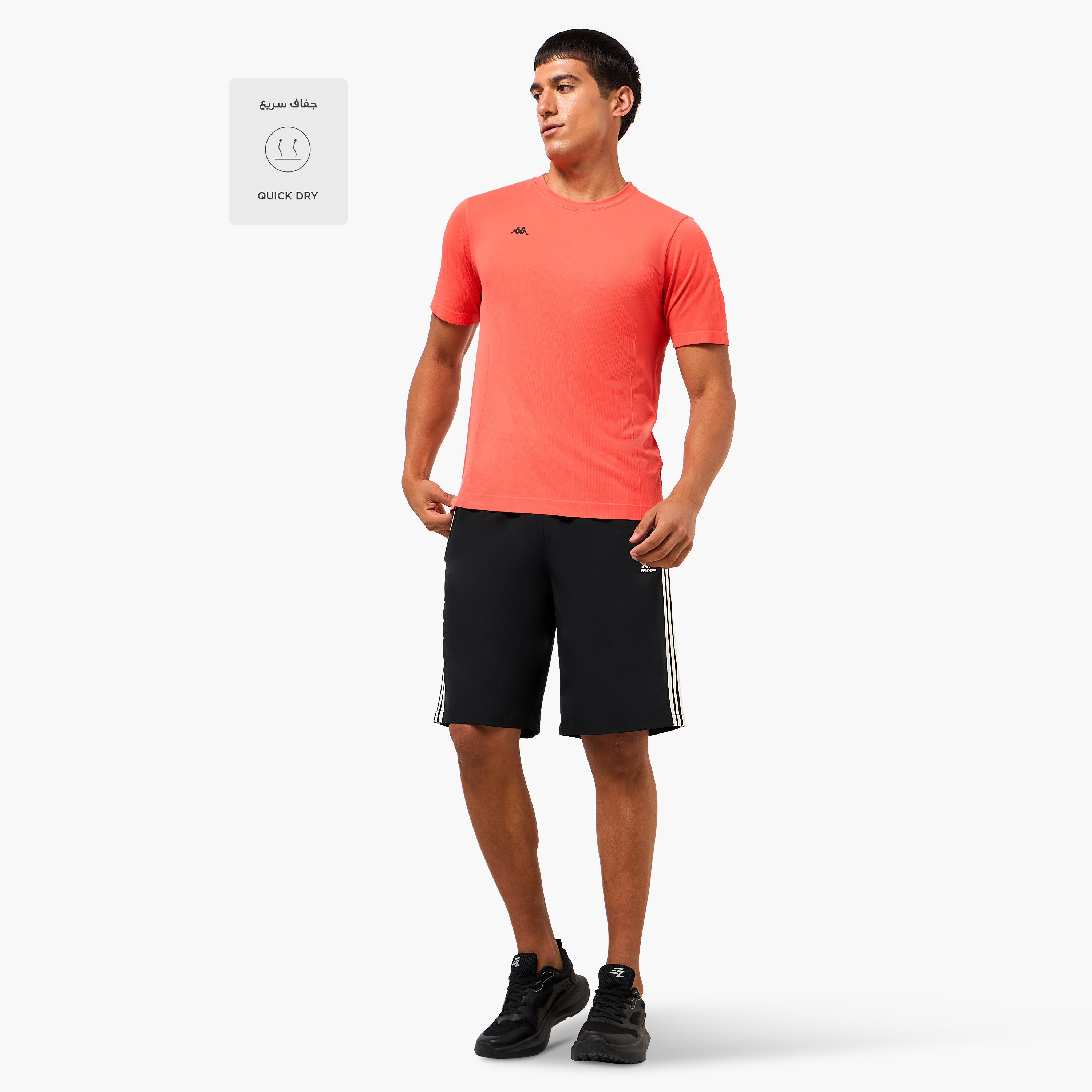 Kappa Men Seamless Soft Touch Ribbed T-shirt-men-clothing-sportswearandactivewear-tshirtsandpolos-image-3