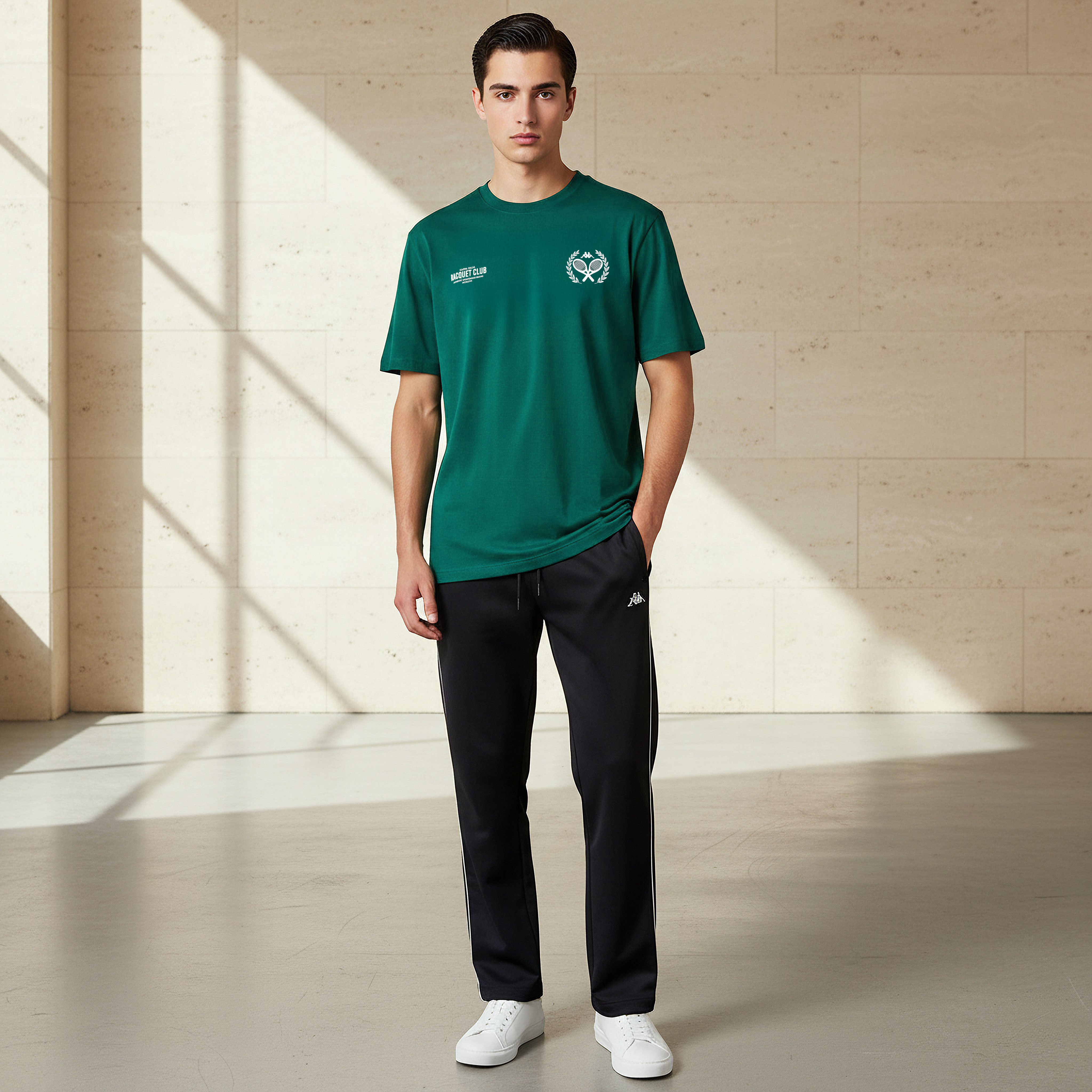 Kappa Men Graphic Print T-shirt-men-clothing-sportswearandactivewear-tshirtsandpolos-image-2