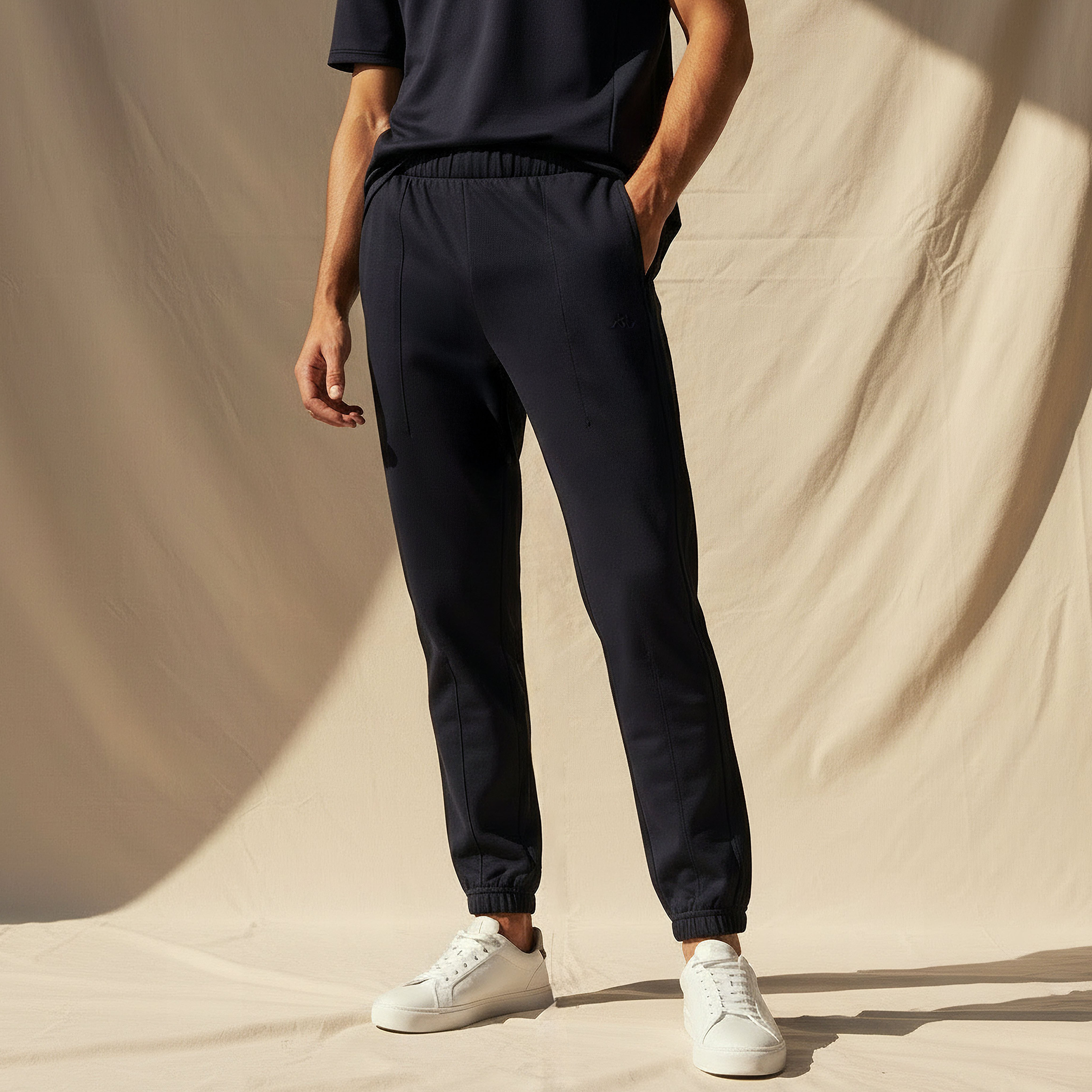 بنطلون رياضي بخصر مطاطي للرجال من كابا-men-clothing-sportswearandactivewear-tracksuits-image-4