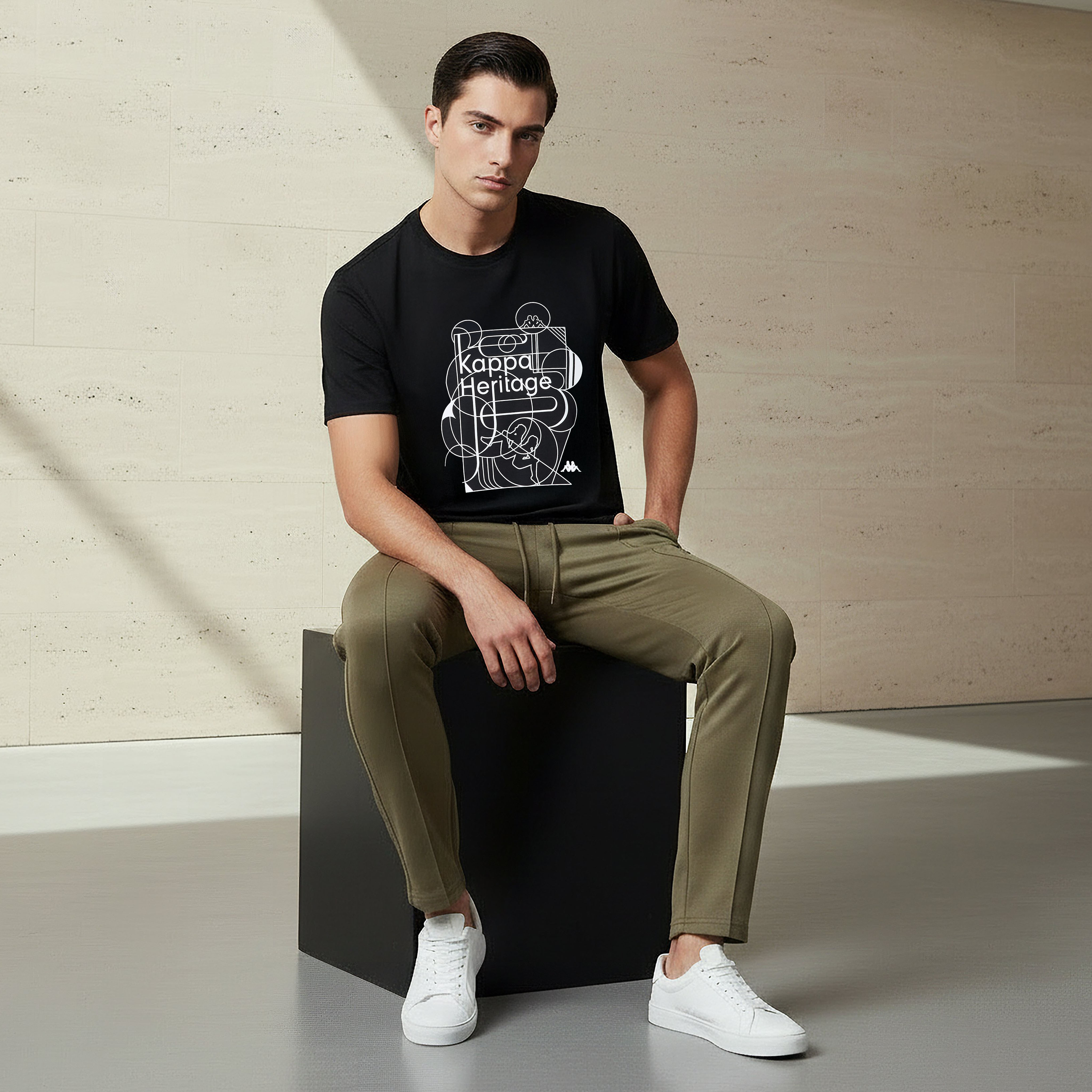 Kappa Men 2-Way Stretch T-shirt-men-clothing-sportswearandactivewear-tshirtsandpolos-image-2
