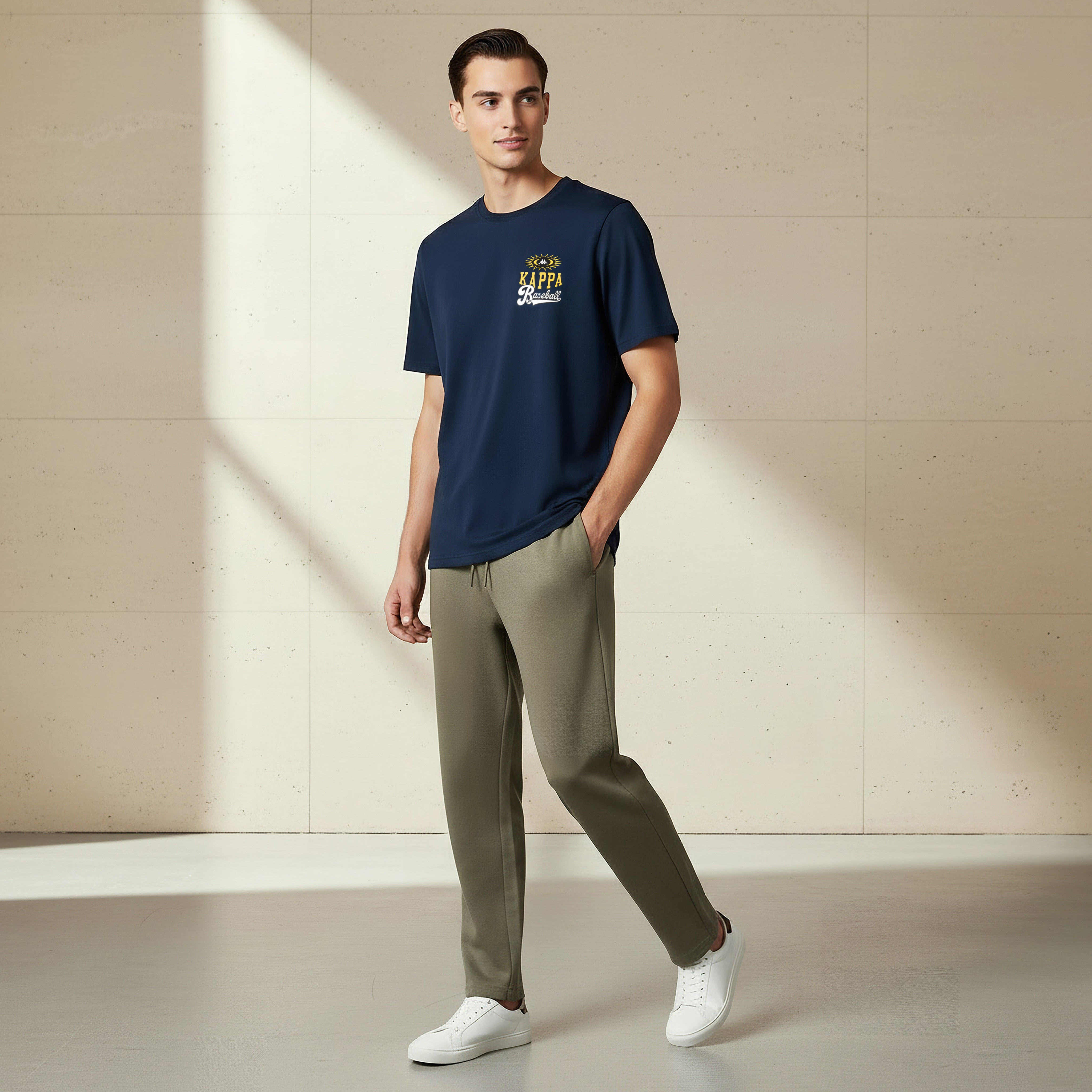 Kappa Men 2-Way Stretch T-shirt-men-clothing-sportswearandactivewear-tshirtsandpolos-image-2