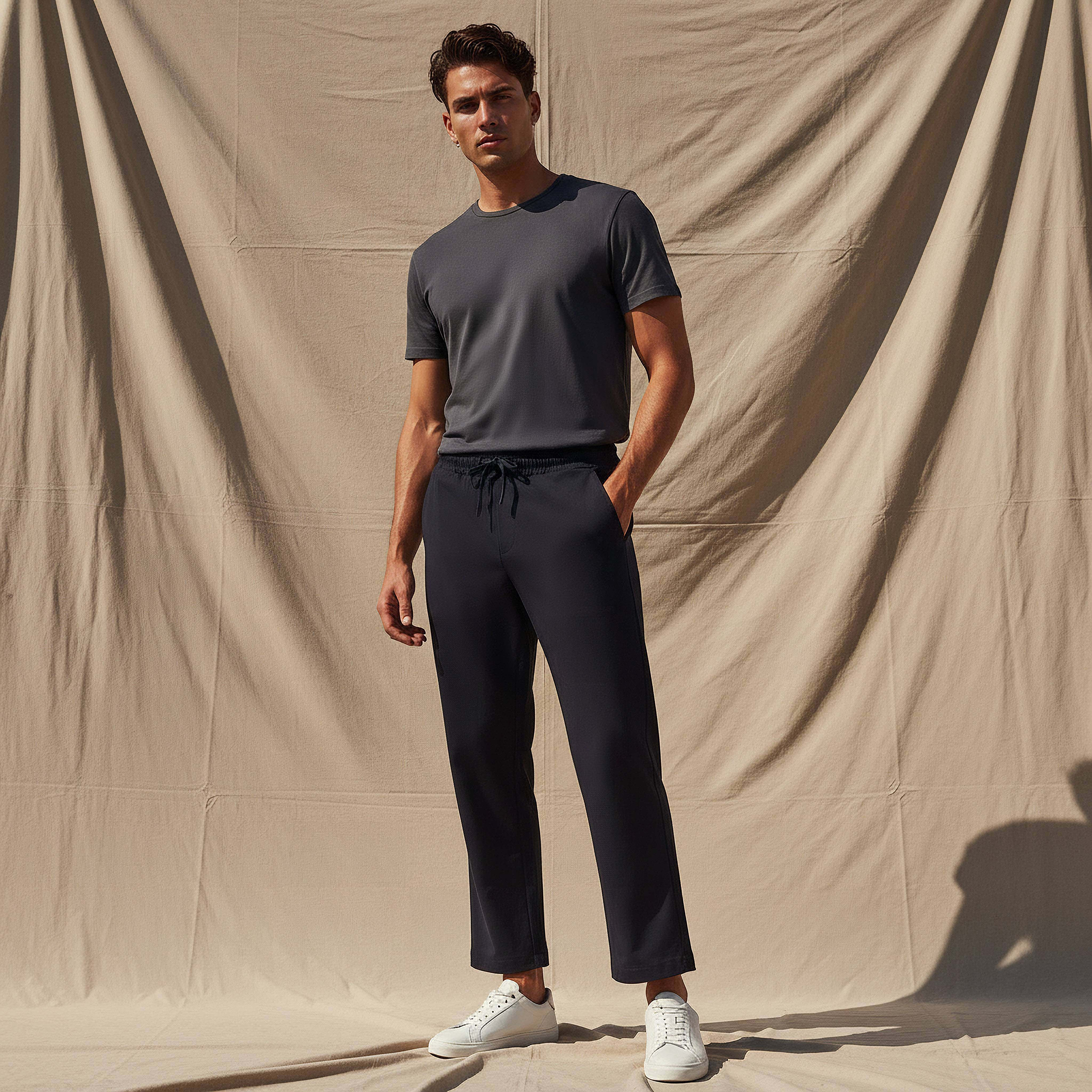 Love Pangolin Men Performance Drawstring Waist Track Pants-men-clothing-sportswearandactivewear-tracksuits-image-5