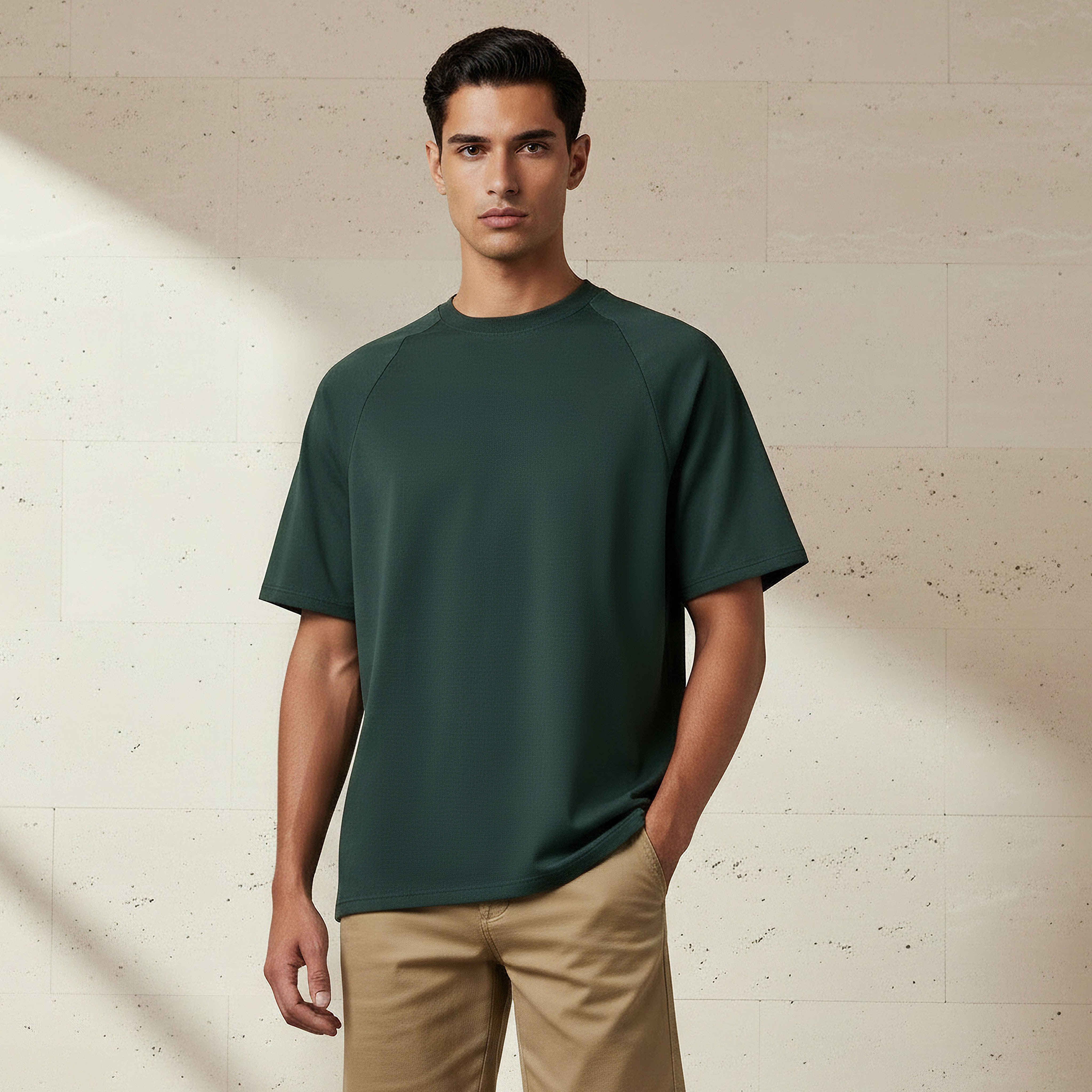 Love Pangolin Men Raglan Sleeves Oversized T-shirt-men-clothing-sportswearandactivewear-tshirtsandpolos-image-1