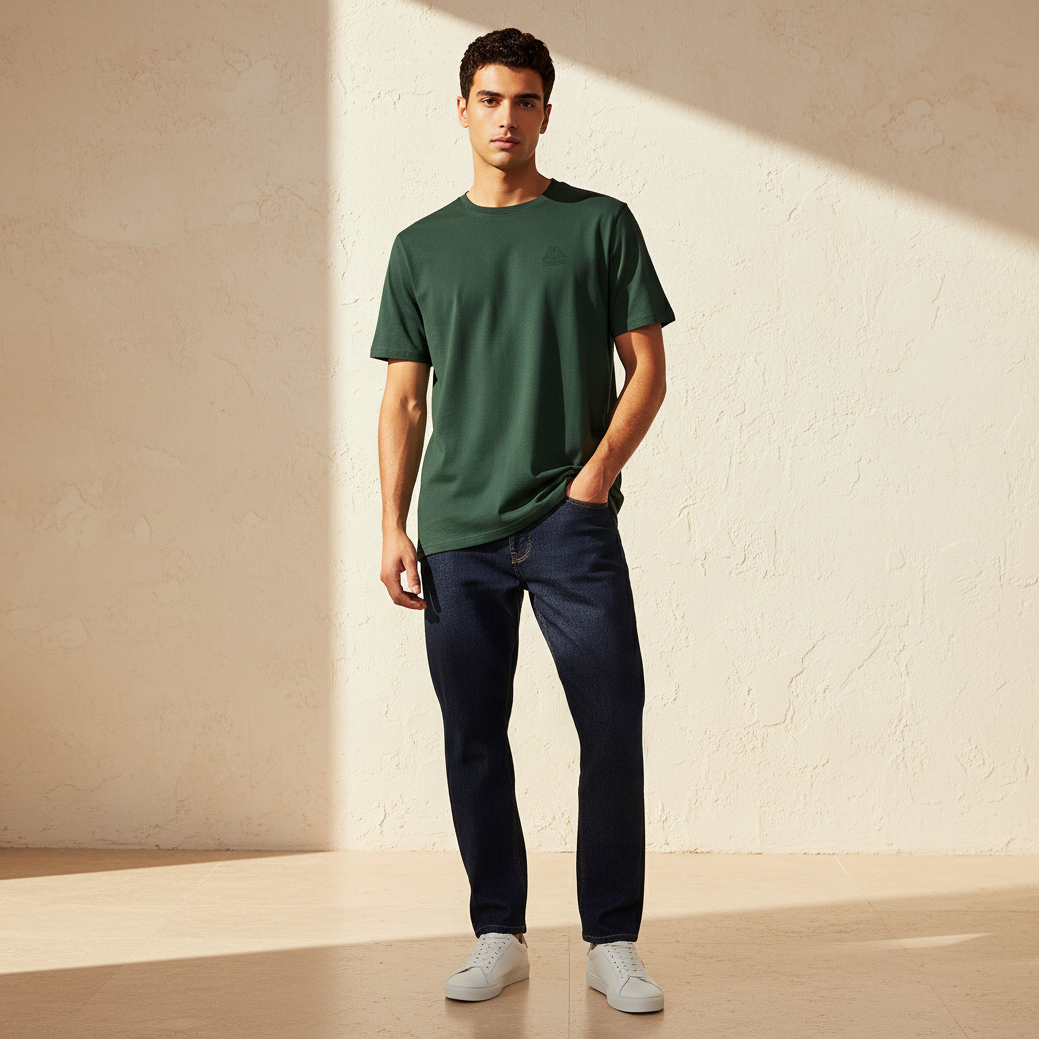 Kappa Men Embroidered T-shirt-men-clothing-sportswearandactivewear-tshirtsandpolos-image-3
