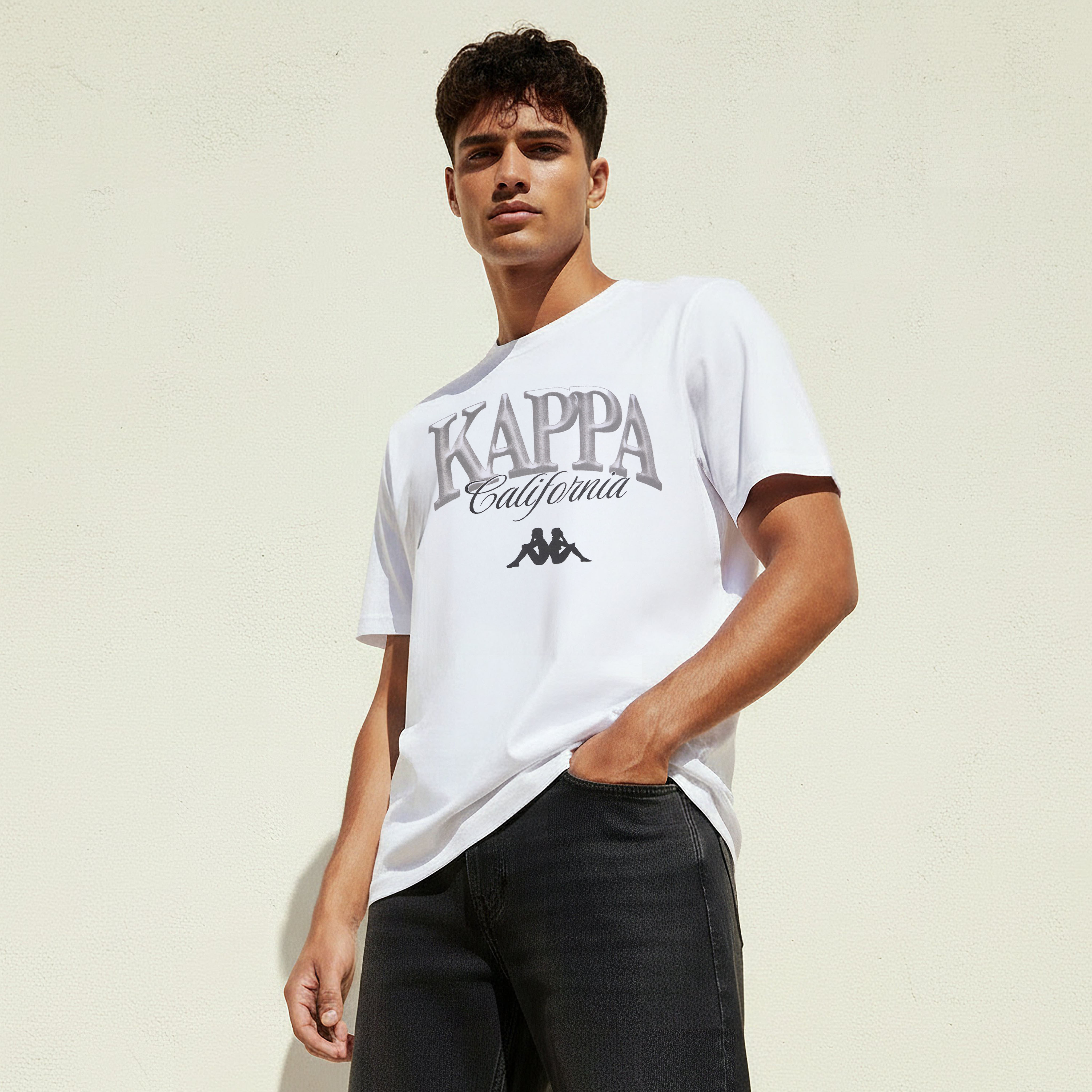 Kappa Men Slogan Print T-shirt-men-clothing-sportswearandactivewear-tshirtsandpolos-image-1
