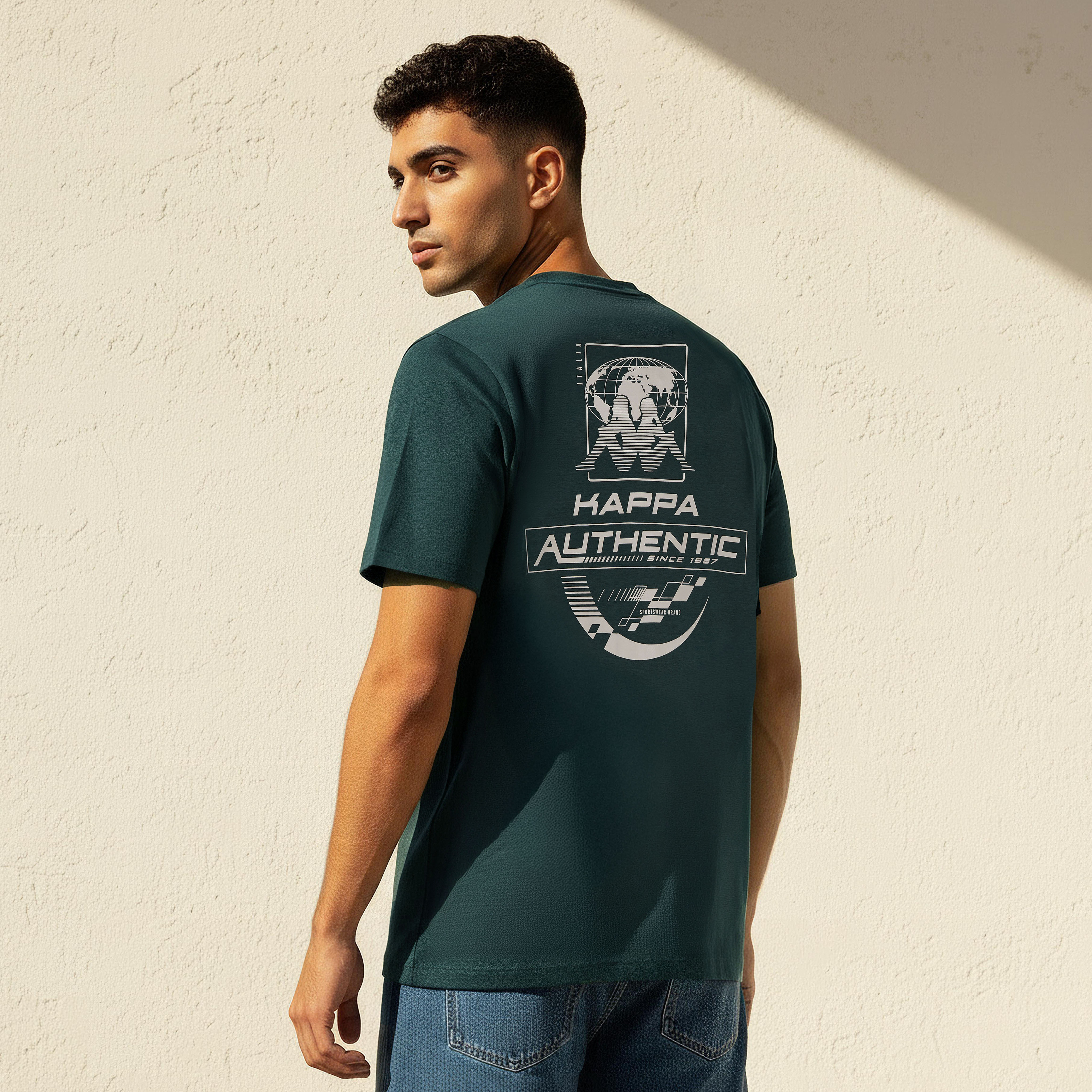 Kappa Men Slogan Print T-shirt-men-clothing-sportswearandactivewear-tshirtsandpolos-image-1