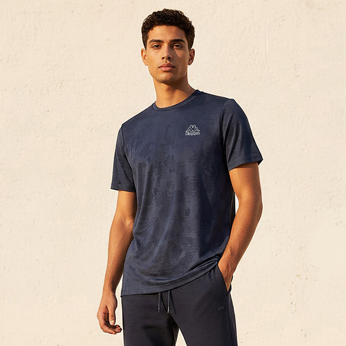 Kappa Men 2-Way Stretch T-shirt-men-clothing-sportswearandactivewear-tshirtsandpolos-image-1
