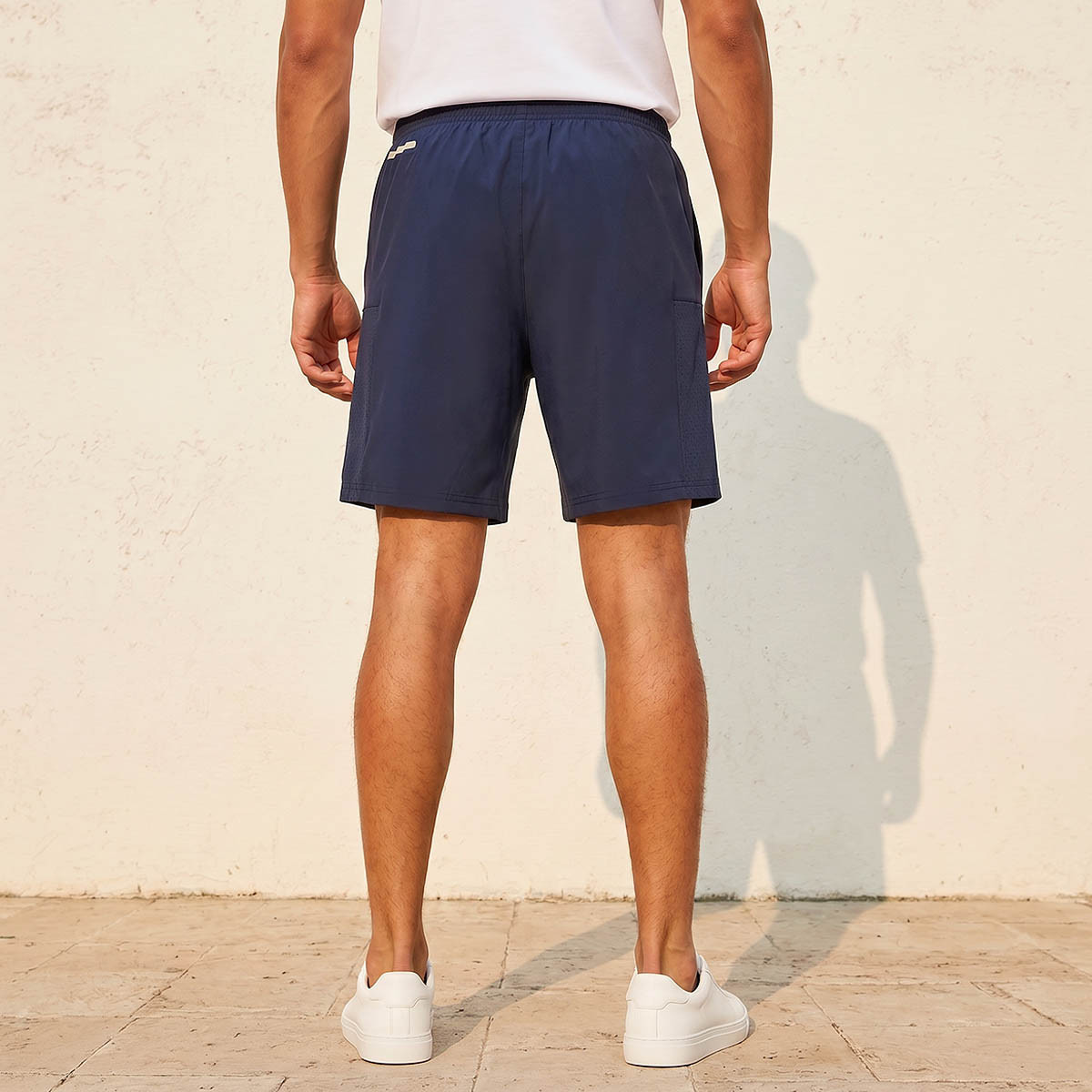 Kappa Men Mesh Panel Shorts-men-clothing-bottoms-shorts-image-4