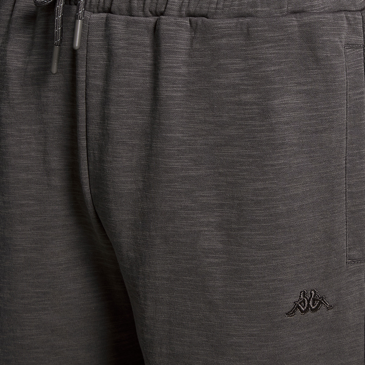 Kappa Men Logo Embroidered Shorts-men-clothing-bottoms-shorts-image-2