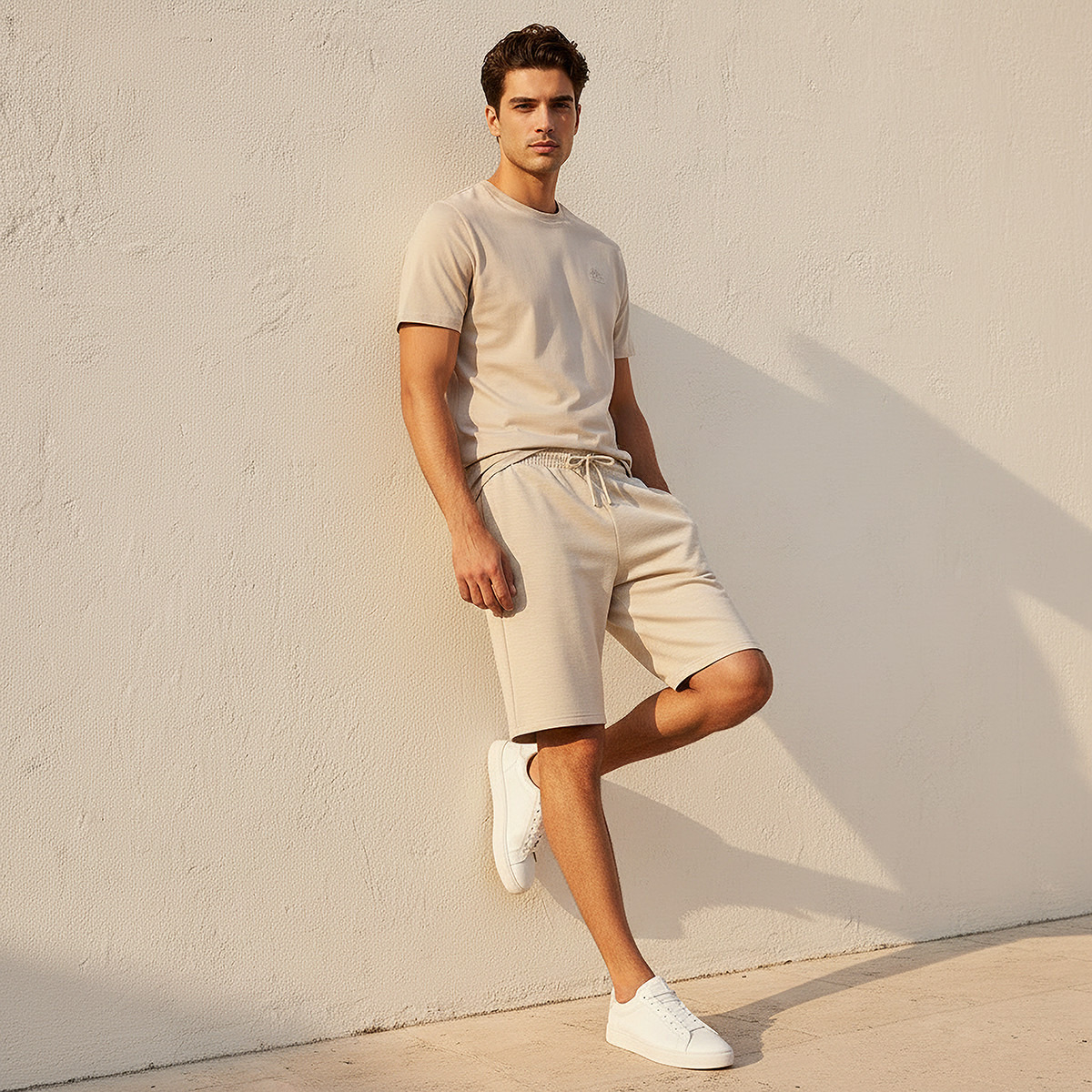Kappa Men Logo Embroidered Shorts-men-clothing-bottoms-shorts-image-3