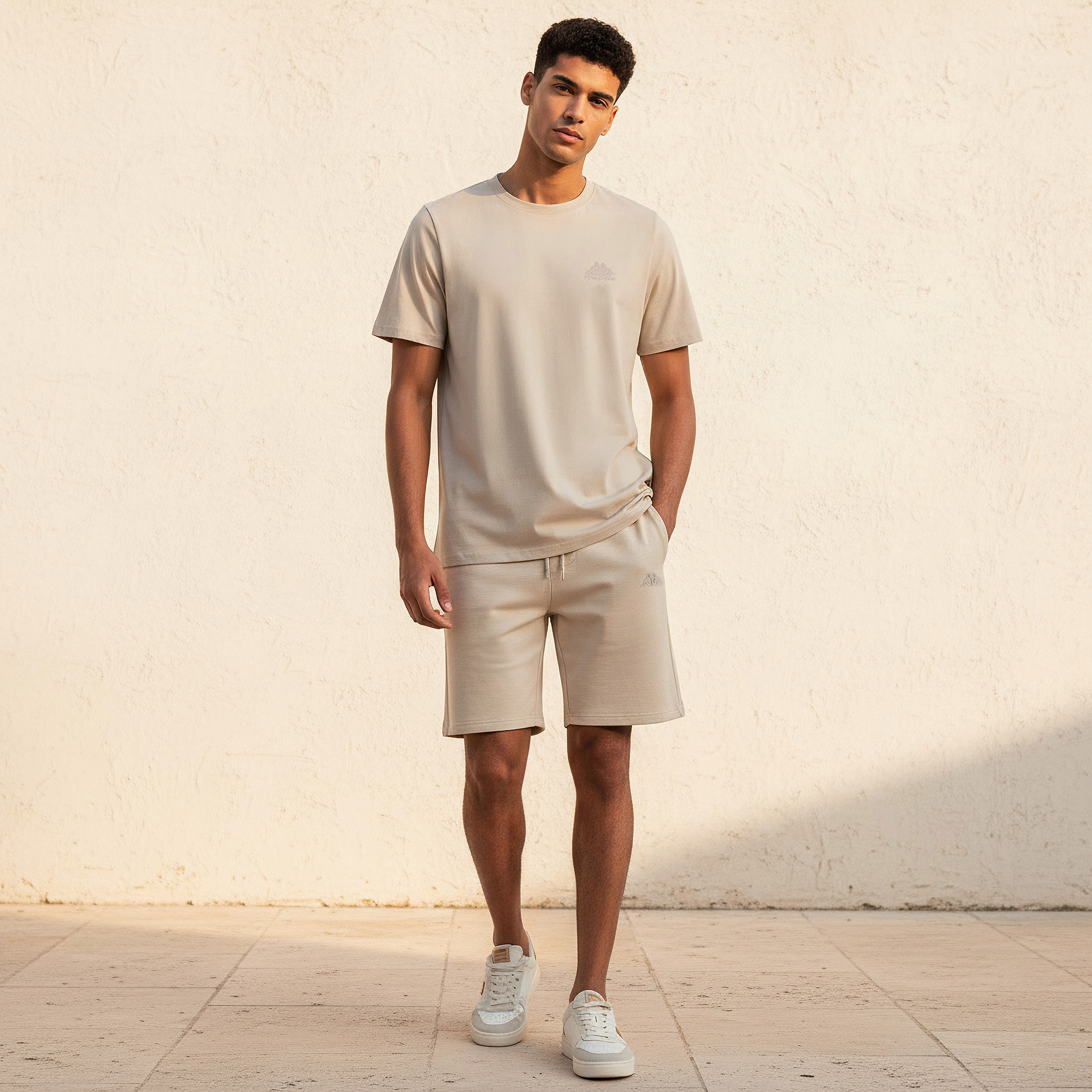 Kappa Men Logo Print T-shirt-men-clothing-sportswearandactivewear-tshirtsandpolos-image-3