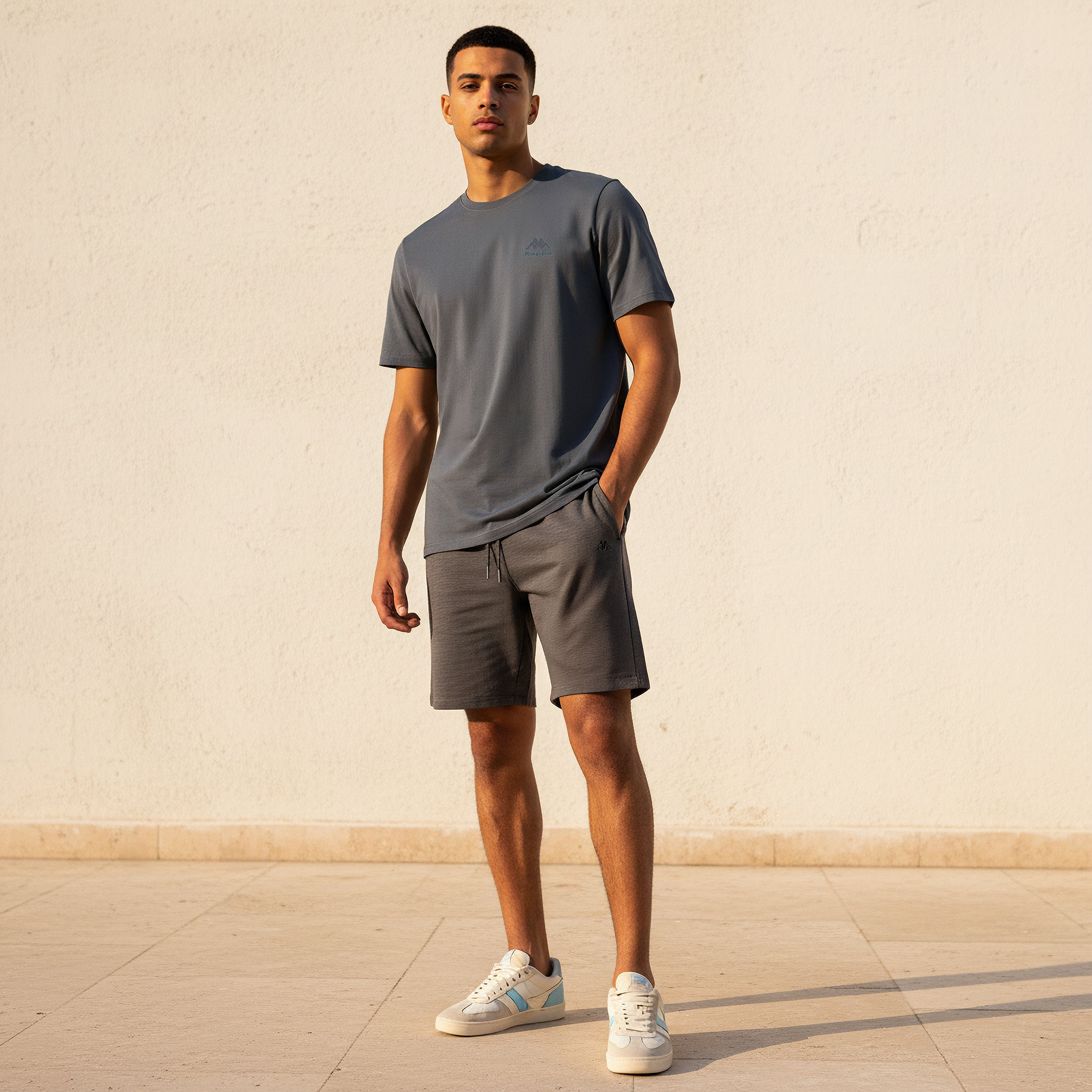 Kappa Men Logo Print T-shirt-men-clothing-sportswearandactivewear-tshirtsandpolos-image-3