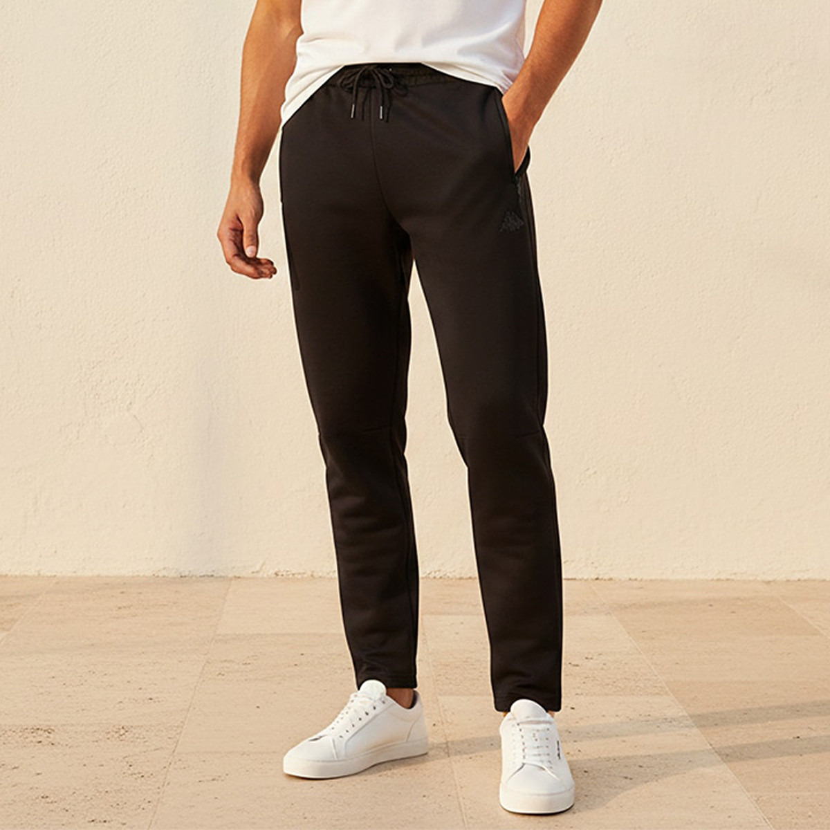 Kappa Men Drawstring Waist Track Pants-men-clothing-sportswearandactivewear-bottoms-joggers-image-1