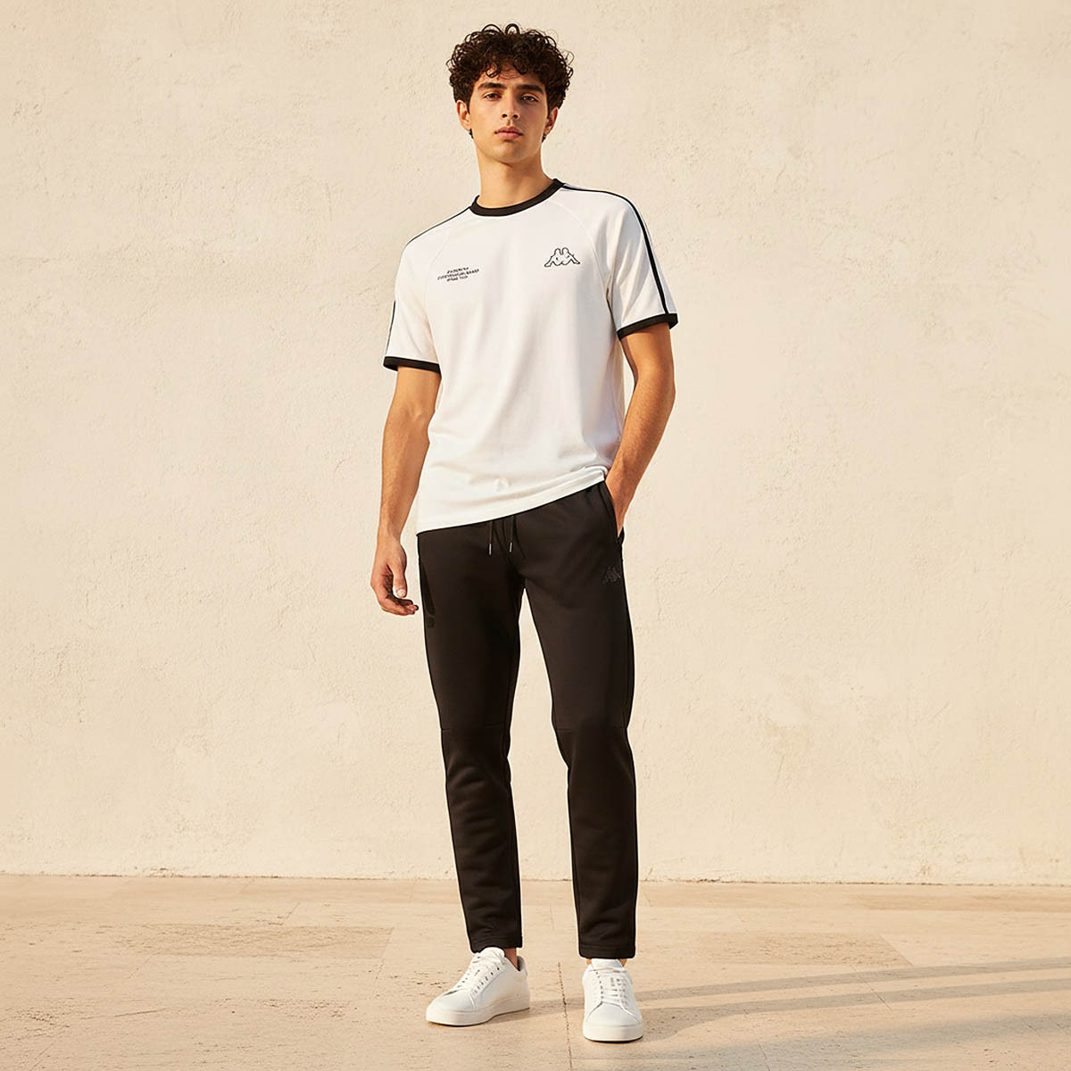 Kappa Men 2 Way Stretch Printed T-shirt-men-clothing-sportswearandactivewear-tshirtsandpolos-image-3