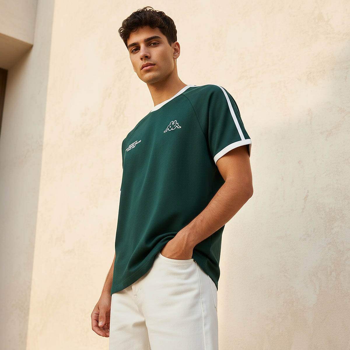 Kappa Men 2 Way Stretch Printed T-shirt-men-clothing-sportswearandactivewear-tshirtsandpolos-image-5
