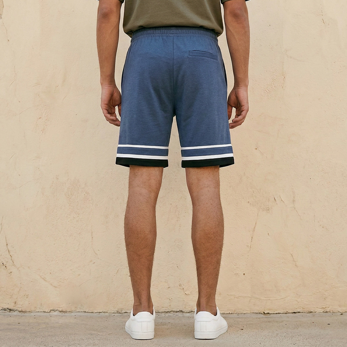 Kappa Men Elasticated Waist Shorts-men-clothing-bottoms-shorts-image-4